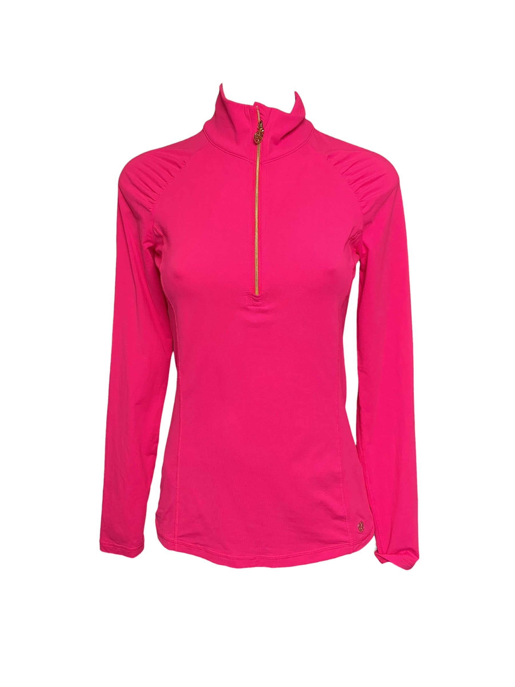 Lilly Pulitzer Marion Half Zip - Mandevilla Pink - Size XS