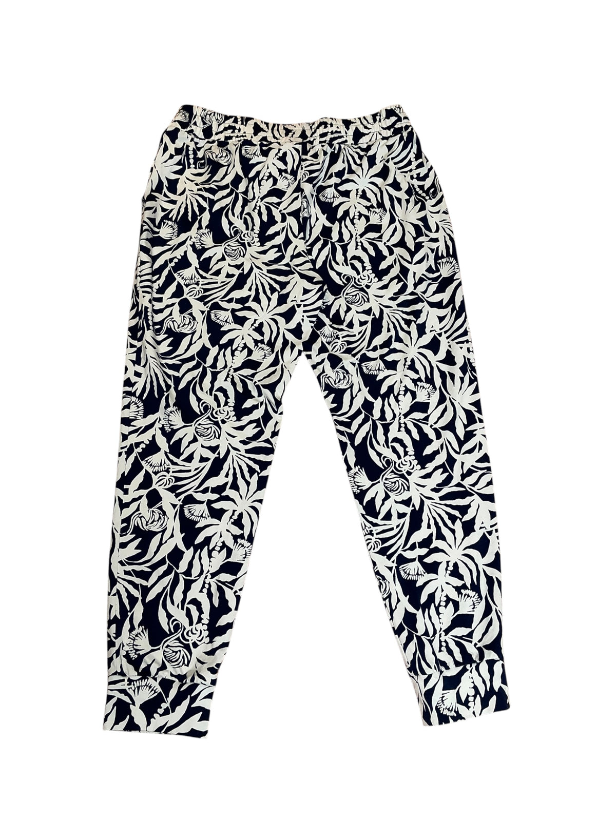 Lilly Pulitzer Piper Island Jogger Pant Sparkling Blue Hook Up - Size M