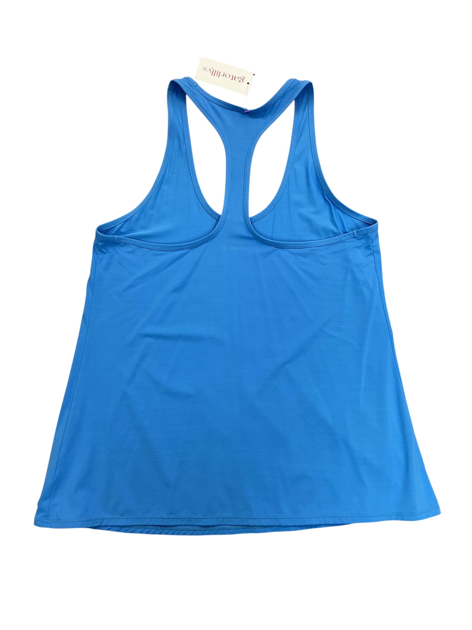 Lilly Pulitzer Luxletic Racerback Tank Top Solar Blue - Size M