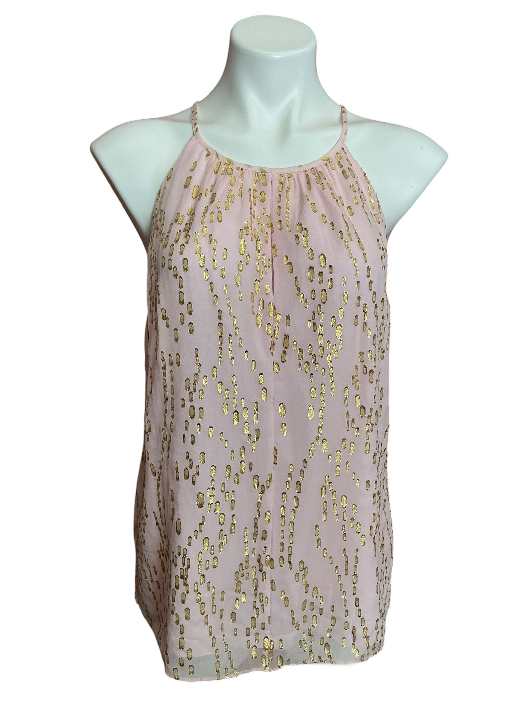Lilly Pulitzer NWT Del Mar Top Quartz Bubble Clip Dot Jacquard - Size L
