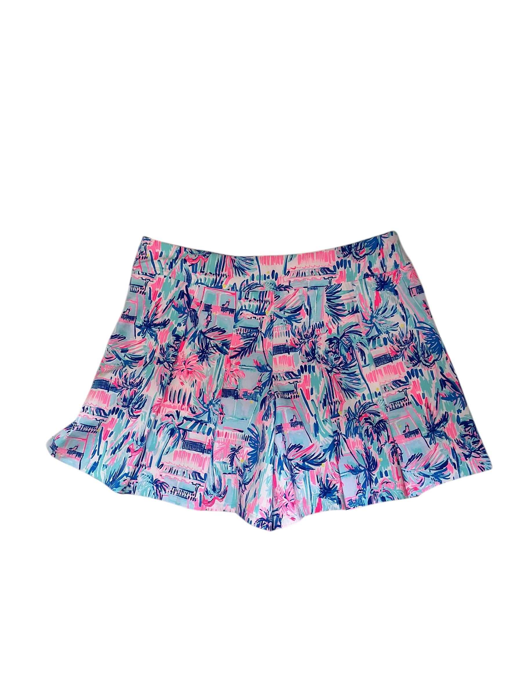 Lilly Pulitzer Frazer Short UPF 50+ - Ravello Blue Perfect Match - Size 14