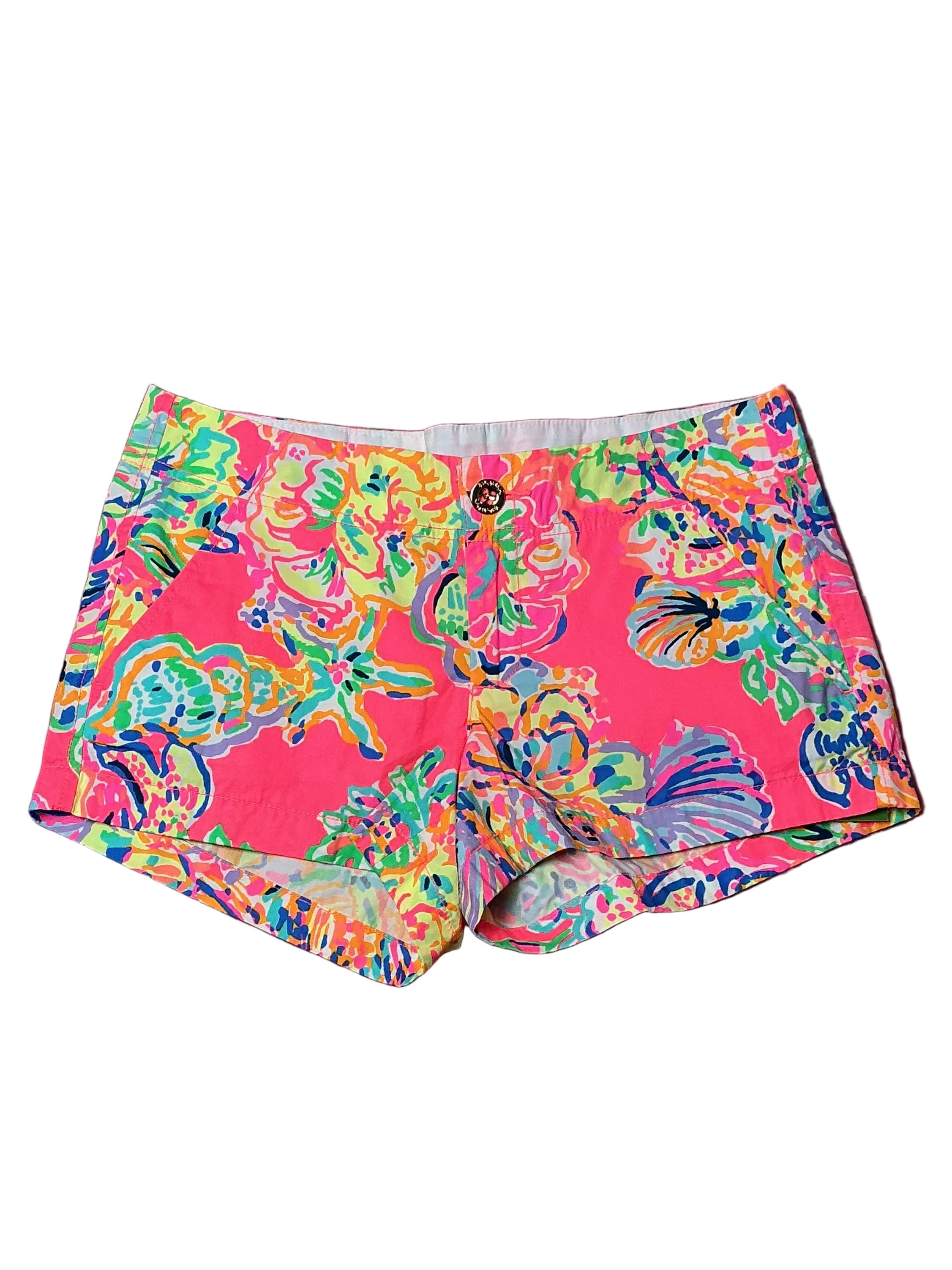 Lilly Pulitzer NWT - Kerrie Short - Coral Reef Island Seacret - Size 2