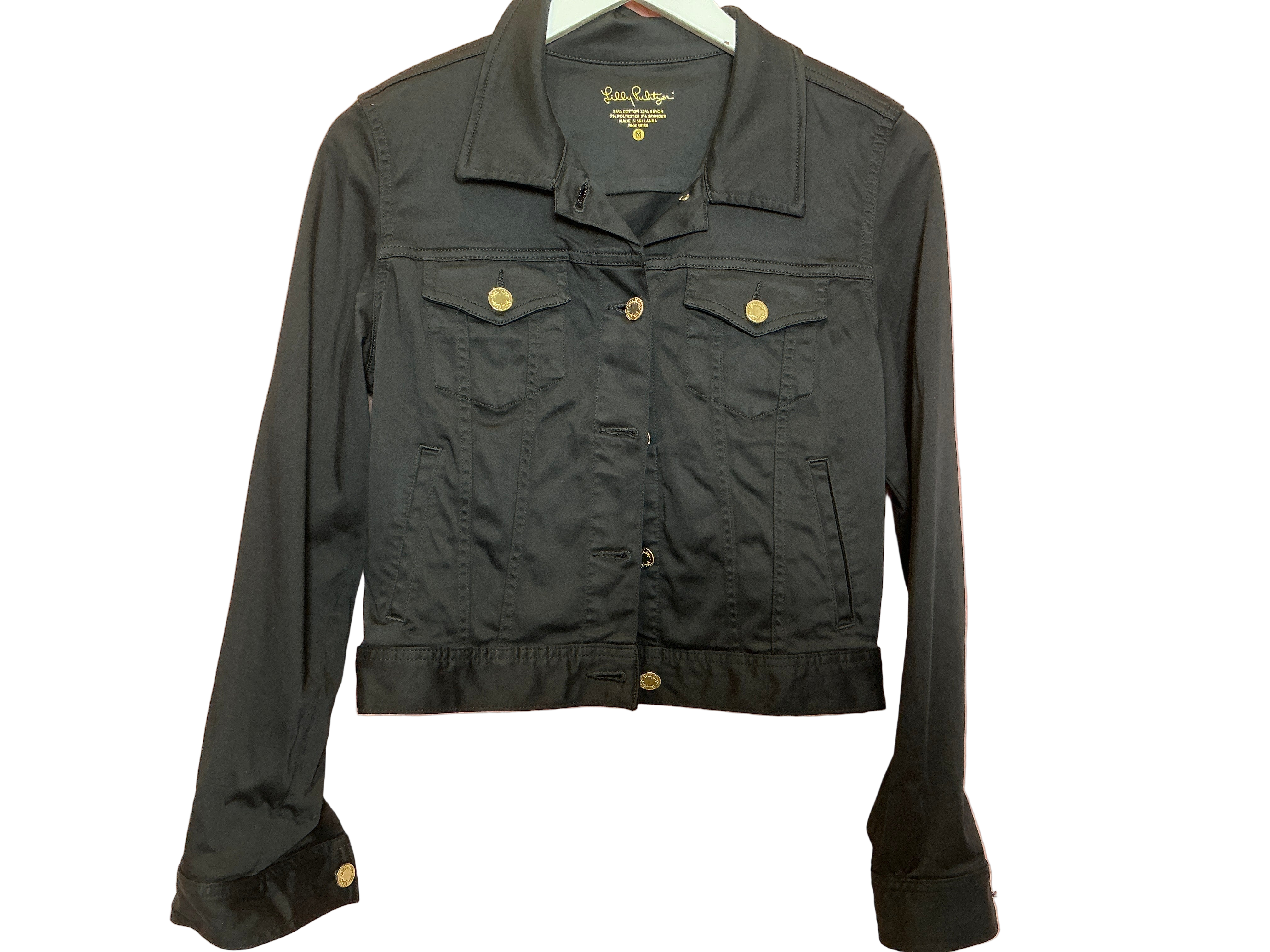 Lilly Pulitzer - NWT - Seaspray Jacket - Onyx - Size M