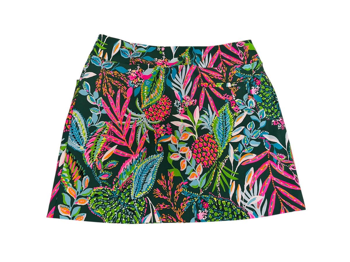 Lilly Pulitzer Luxletic Monica Skort Sunshine Jungle  - Size 12