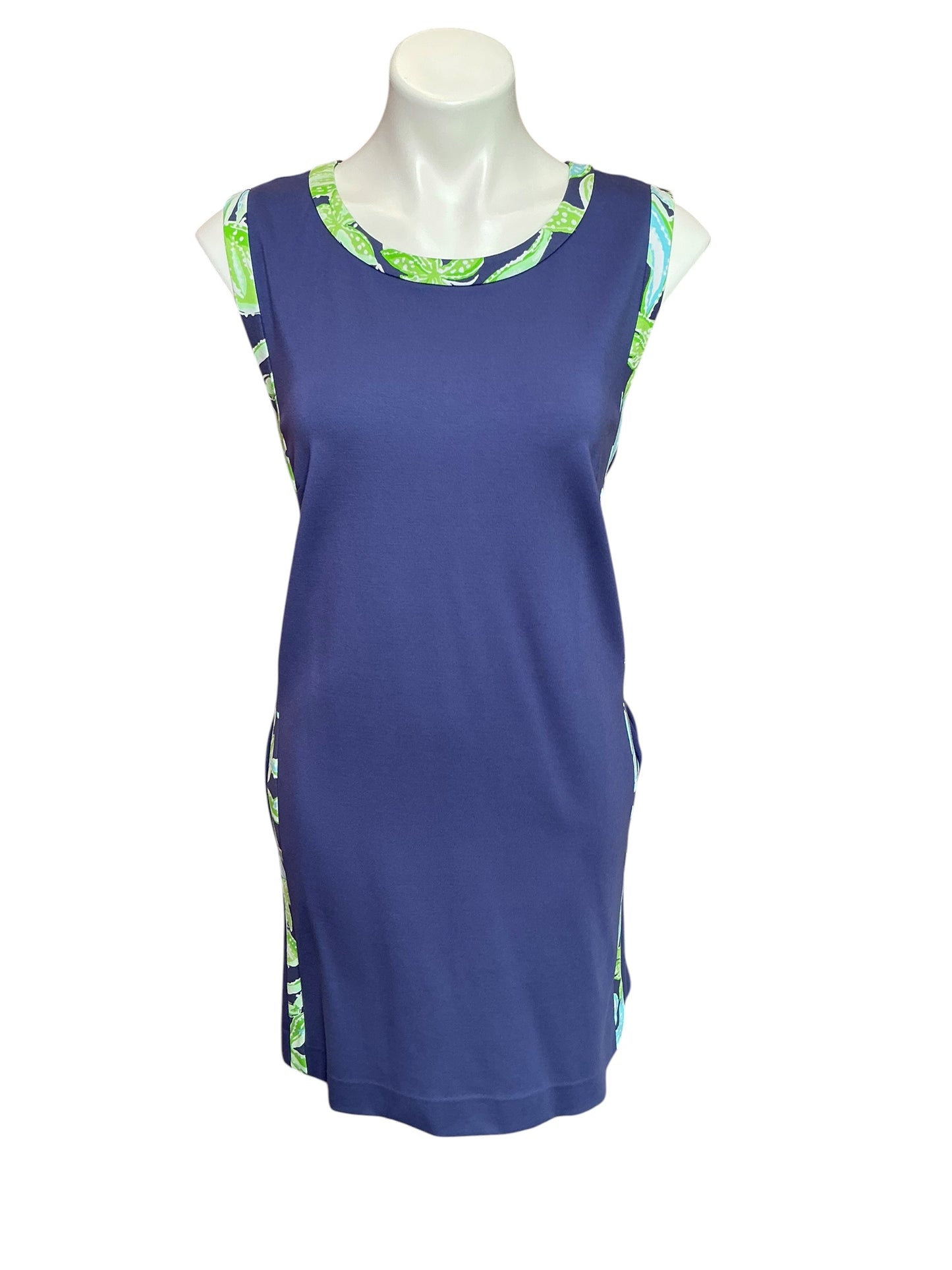 Lilly Pulitzer NWT Mena Shift Sappire Pool - Size 16