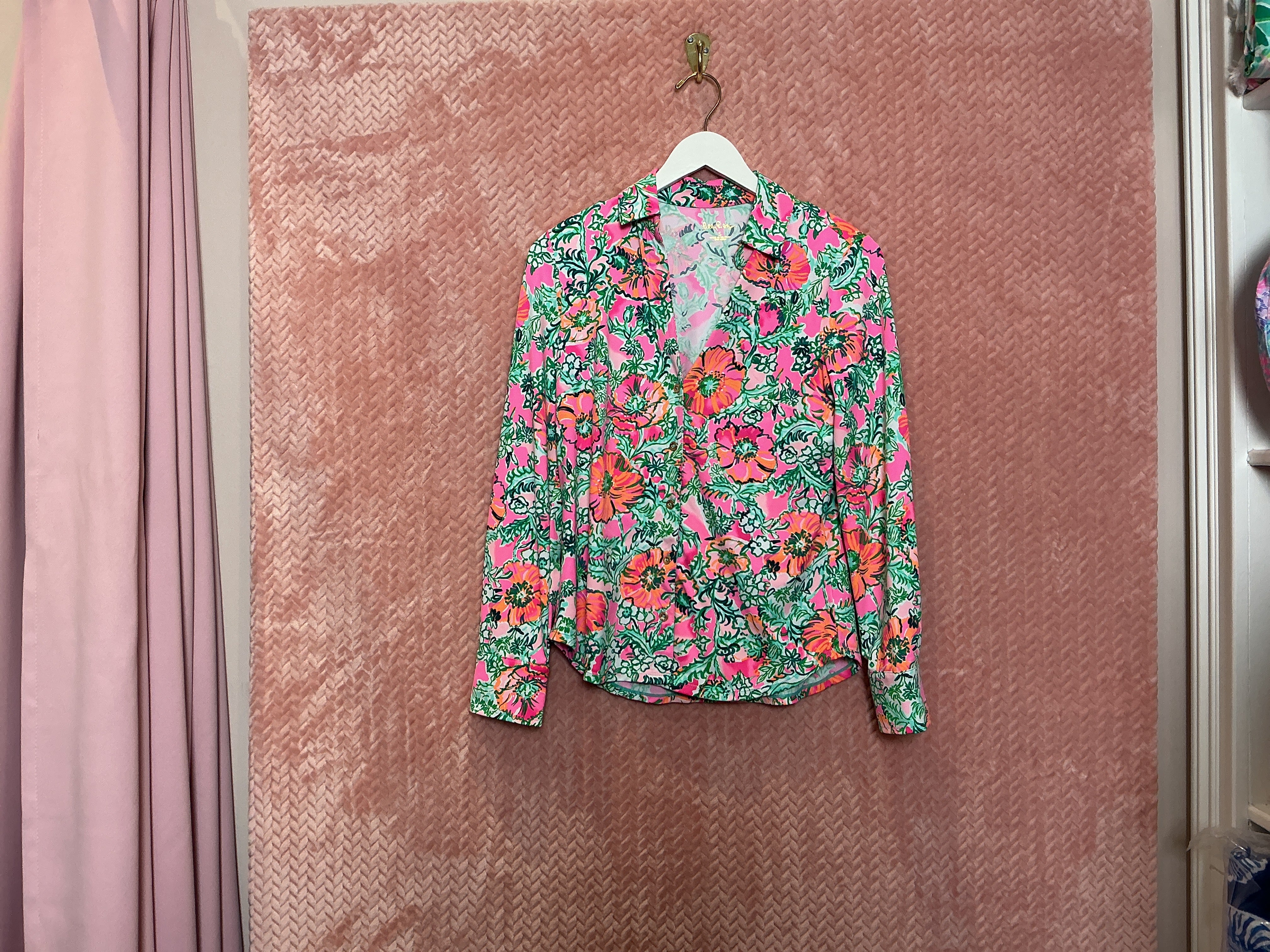 Lilly Pulitzer Long Sleeve Top - Size S