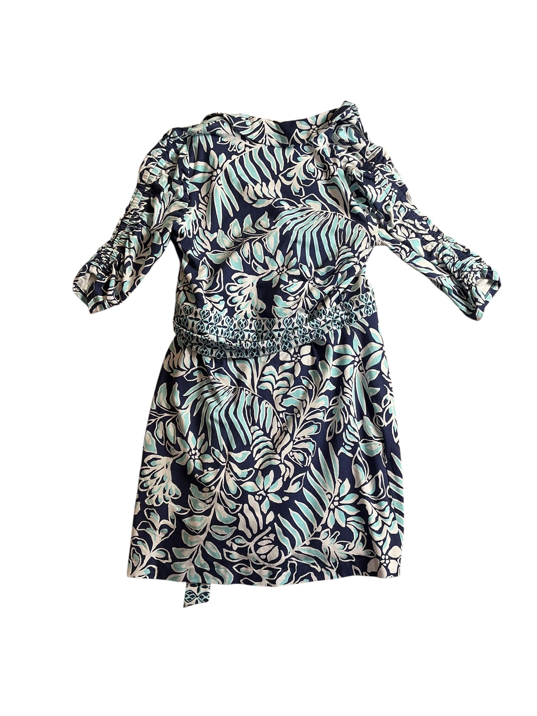 Lilly Pulitzer NWT Ibby Skirted Romper - Sapphire Pool Summer Shoreline Engineered - Size S