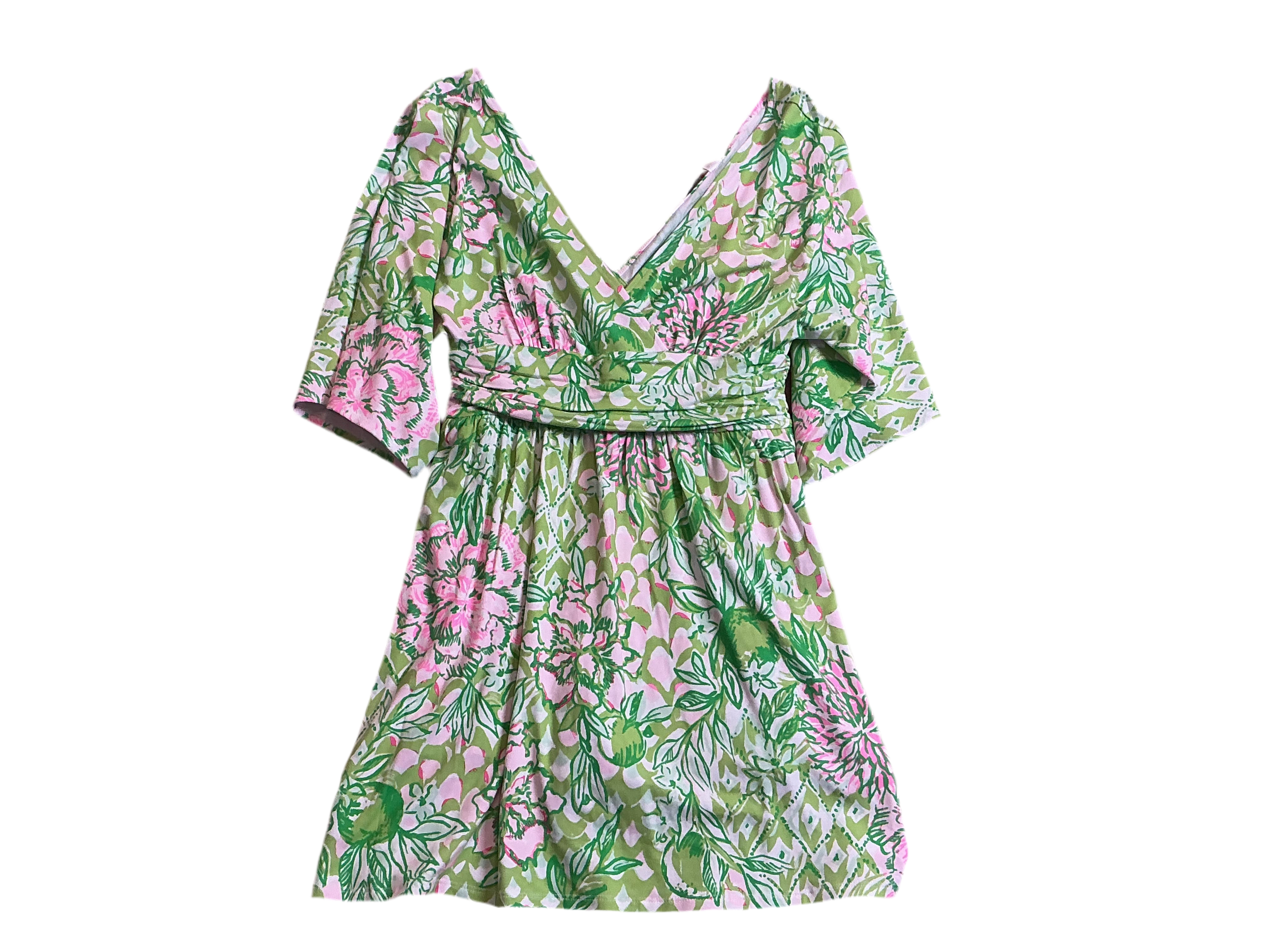 Lilly Pulitzer NWT - Parigi Knit Skort Romp - Fauna Green Lime Feeling Good - Size XS