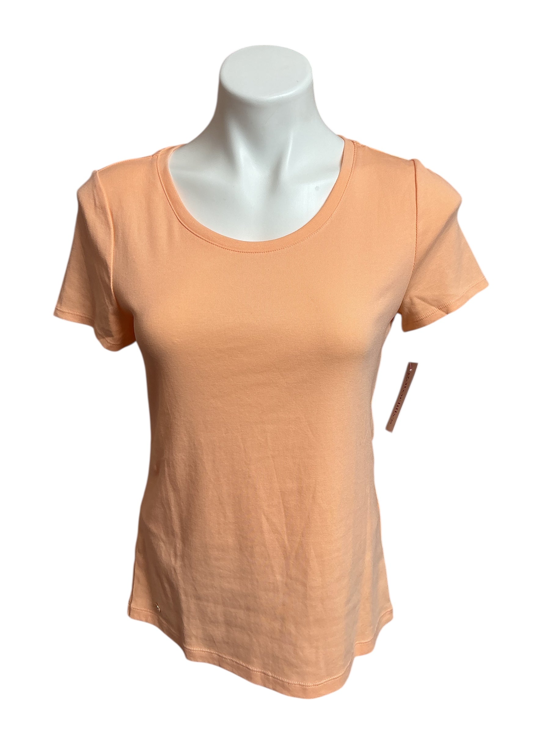Lilly Pulitzer Meredith Tee Peach Bellini - Size M