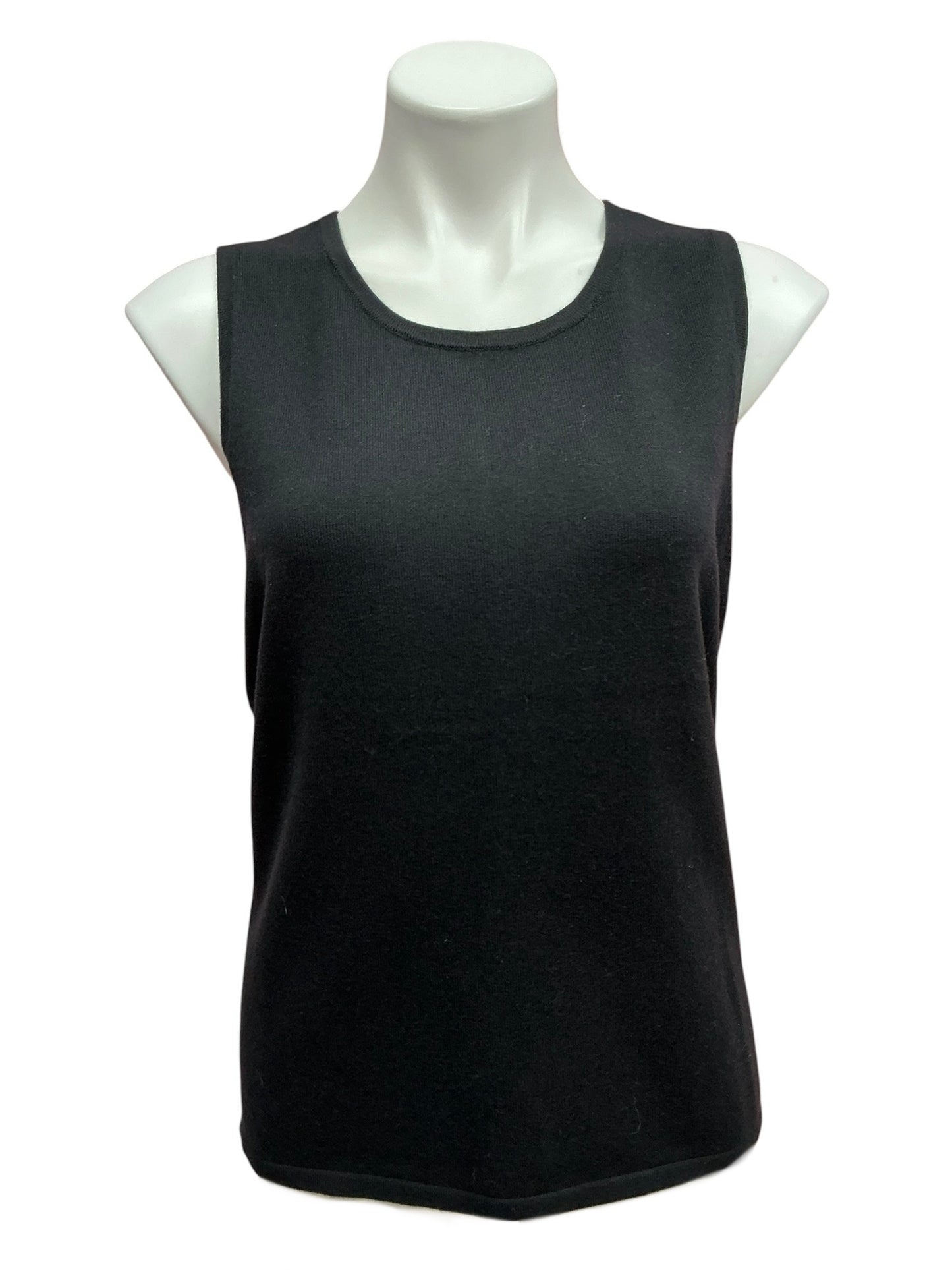 Lilly Pulitzer Nariah Sweater Tank Top Onyx Black - Size L