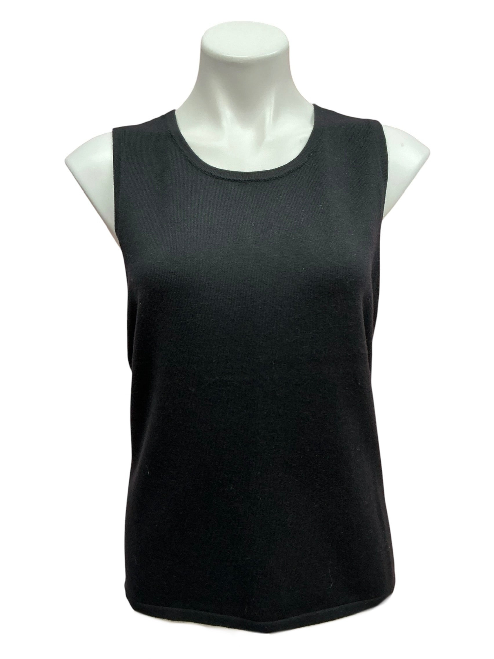 Lilly Pulitzer Nariah Sweater Tank Top Onyx Black - Size L