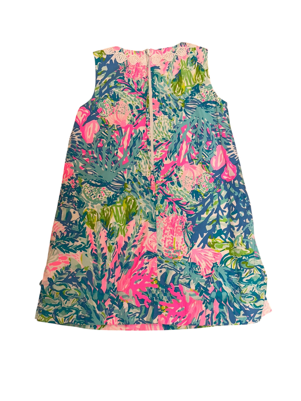 Lilly Pulitzer Little Lilly Classic Shift Dress Fished My Wish - Size 5