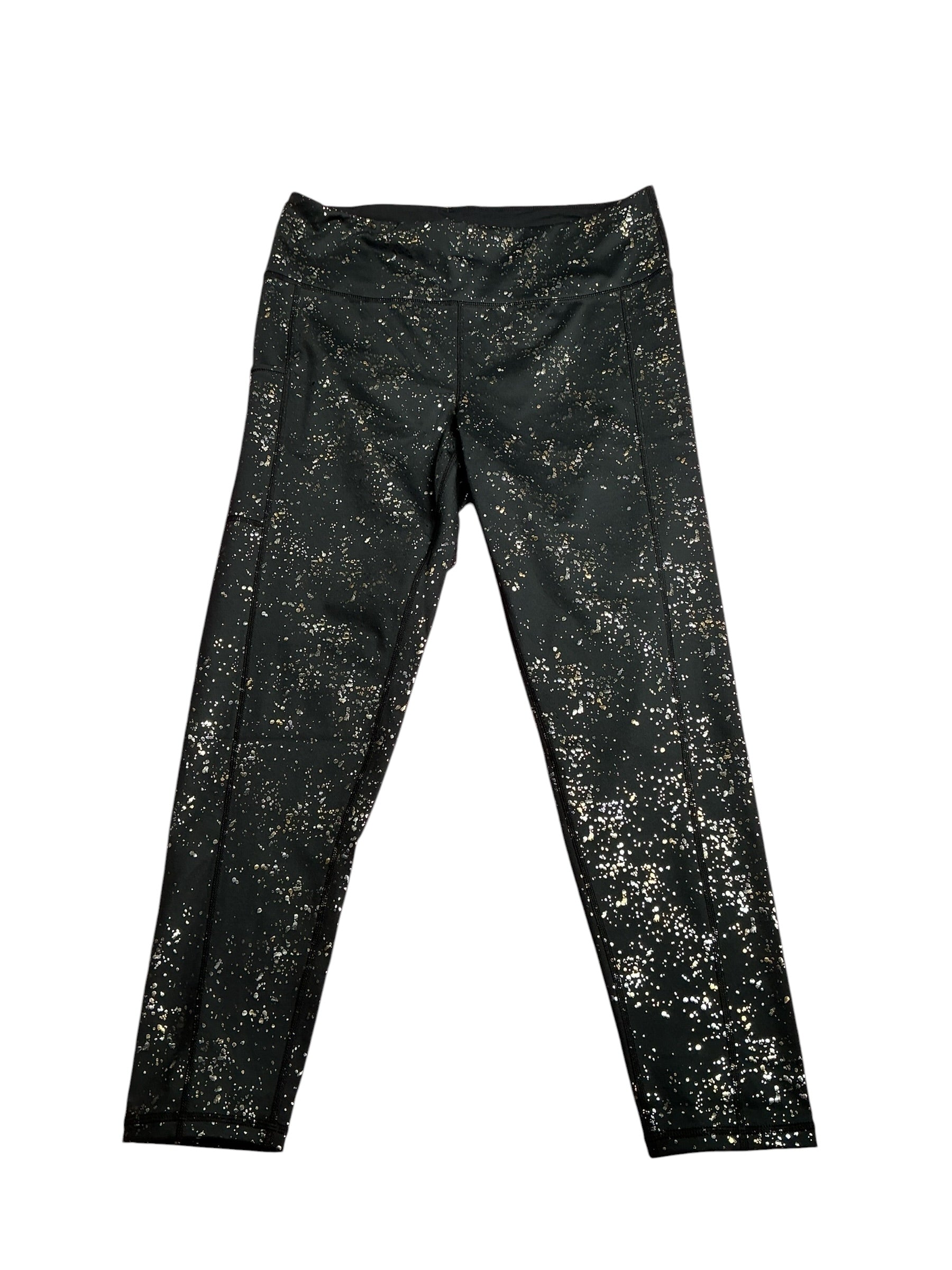 Lilly Pulitzer- NWT Weekender High Rise Leggings Multi Metallic Sea Size XL