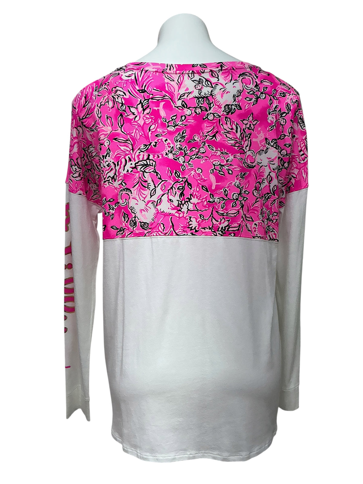 Lilly Pulitzer NWT Finn Top Plumeria Pink PurposefullyPink - Size M
