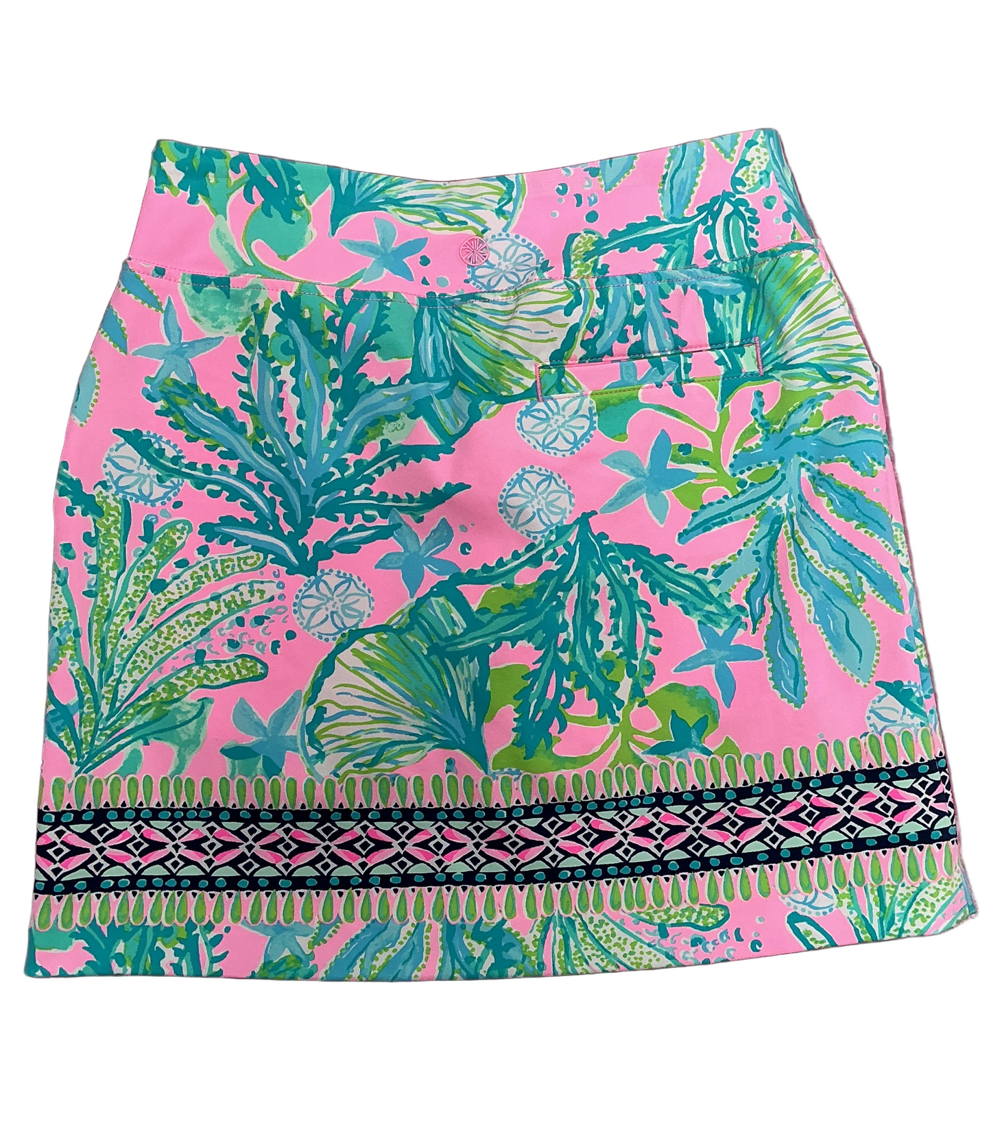 Lilly Pulitzer NWT - Monica Skort UPF 50+ - Mandevilla Baby Hip Nautic Engineered Golf Skort - Size 0