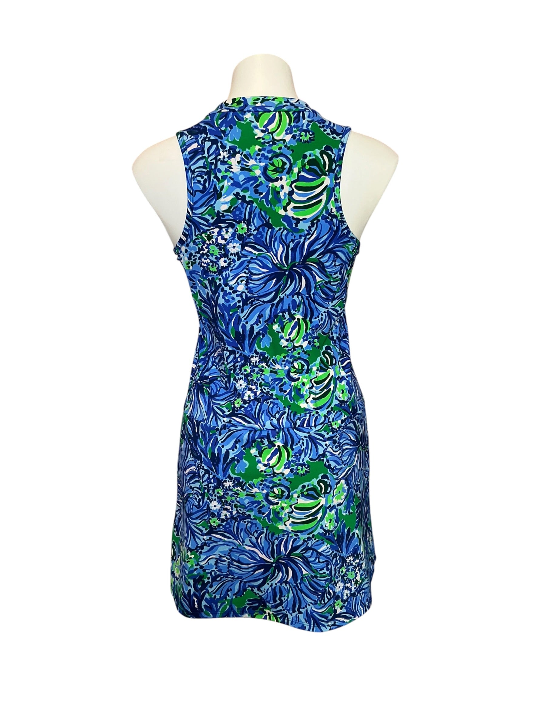 Lilly Pulitzer UPF 50+ Luxletic Colada Dress Turtle Awe - Size S