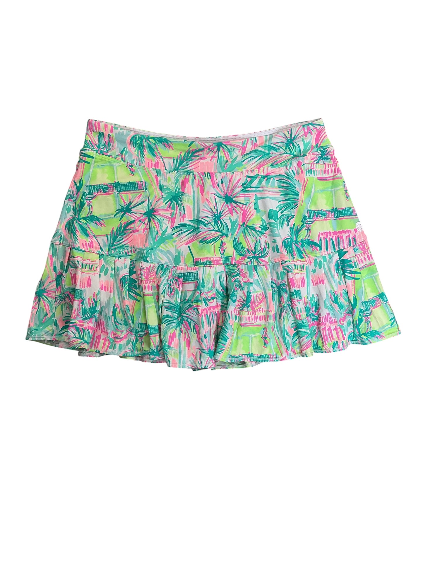 Lilly Pulitzer NWT UPF 50+ Meryl Nylon Taye Skort Multi Perfect Match - Size M