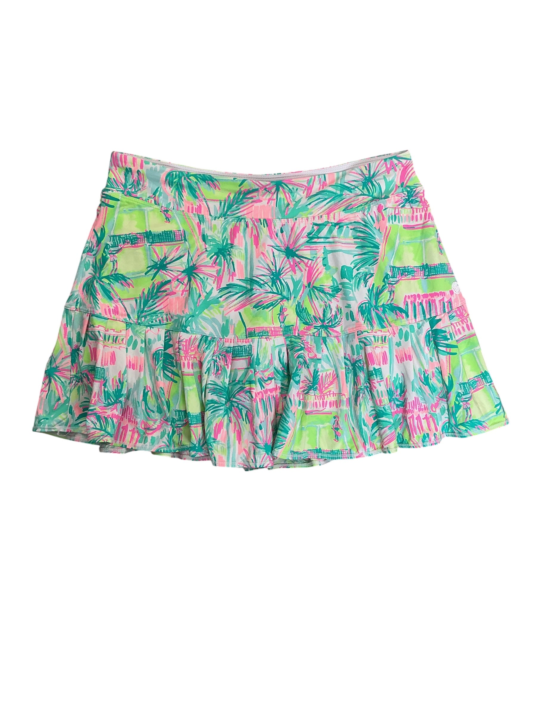 Lilly Pulitzer NWT UPF 50+ Meryl Nylon Taye Skort Multi Perfect Match - Size M