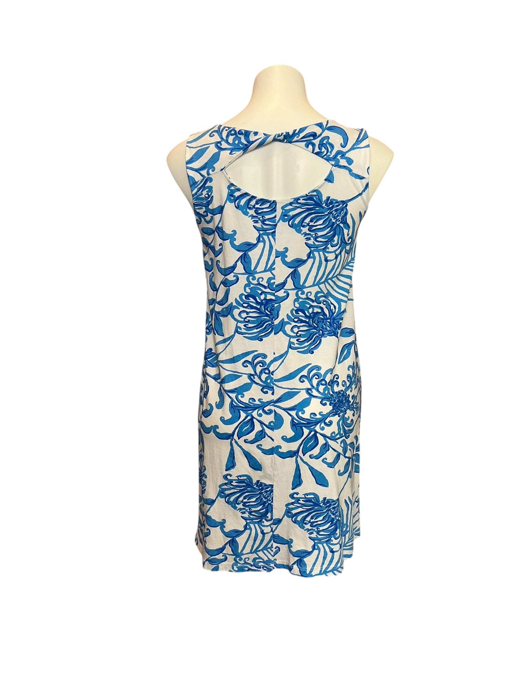 Lilly Pulitzer Eliza Cotton Dress Resort White Glisten in the Sun - Size S