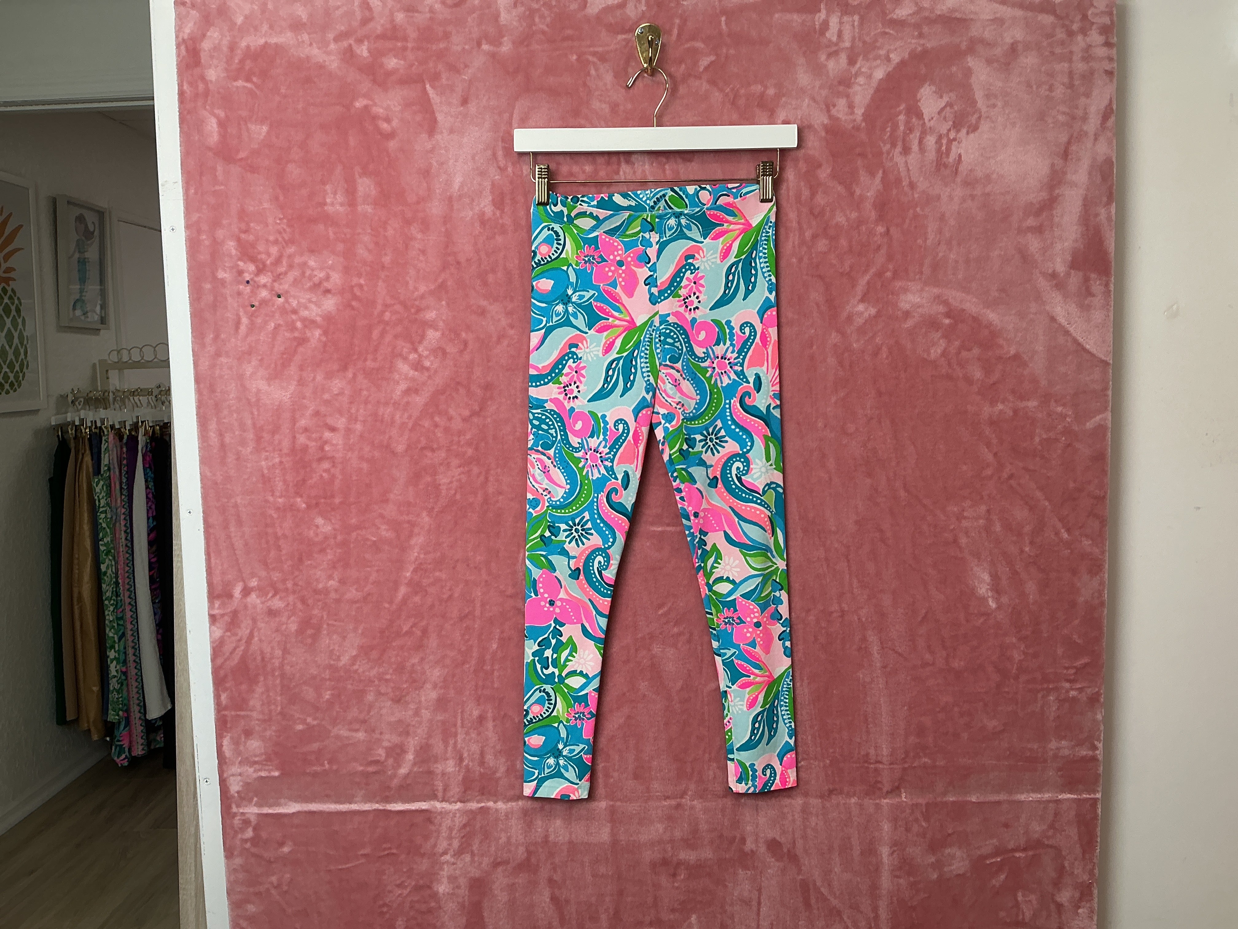 Lilly Pulitzer Kids Legging - Size L 8-10