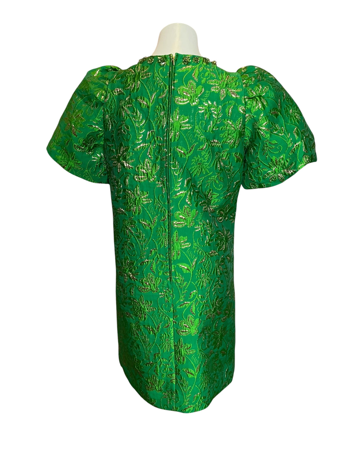 Lilly Pulitzer NWT Jarren Dress Bamboo Green Sunseeker Jacquard - Size 8