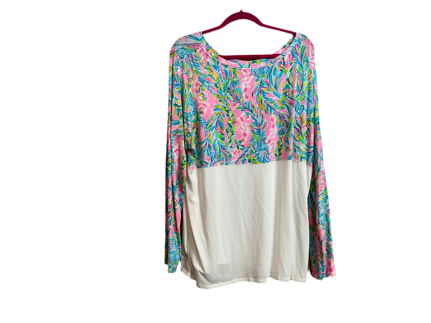 Lilly Pulitzer Long Sleeve Top - Size XXL