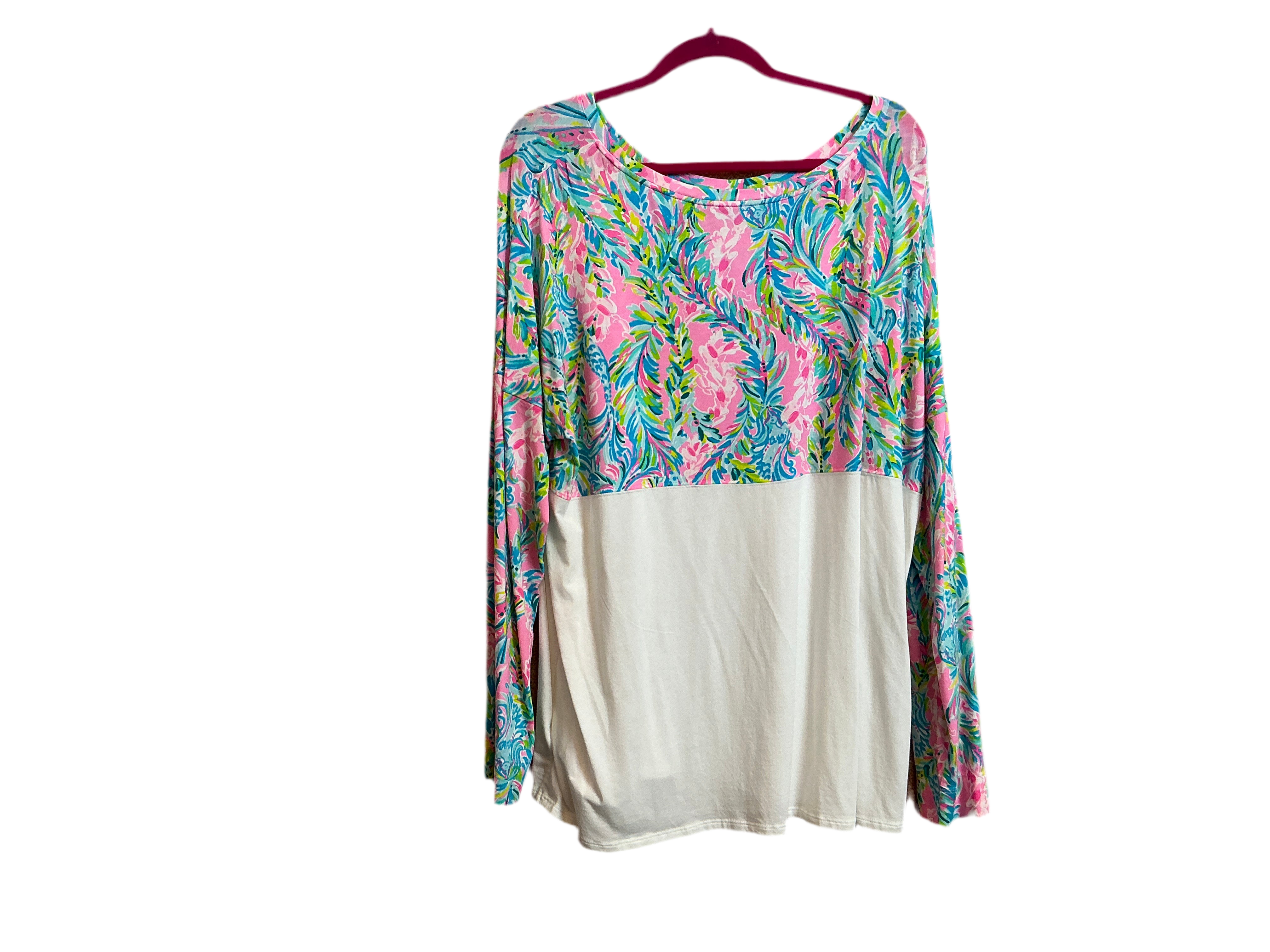 Lilly Pulitzer Long Sleeve Top - Size XXL