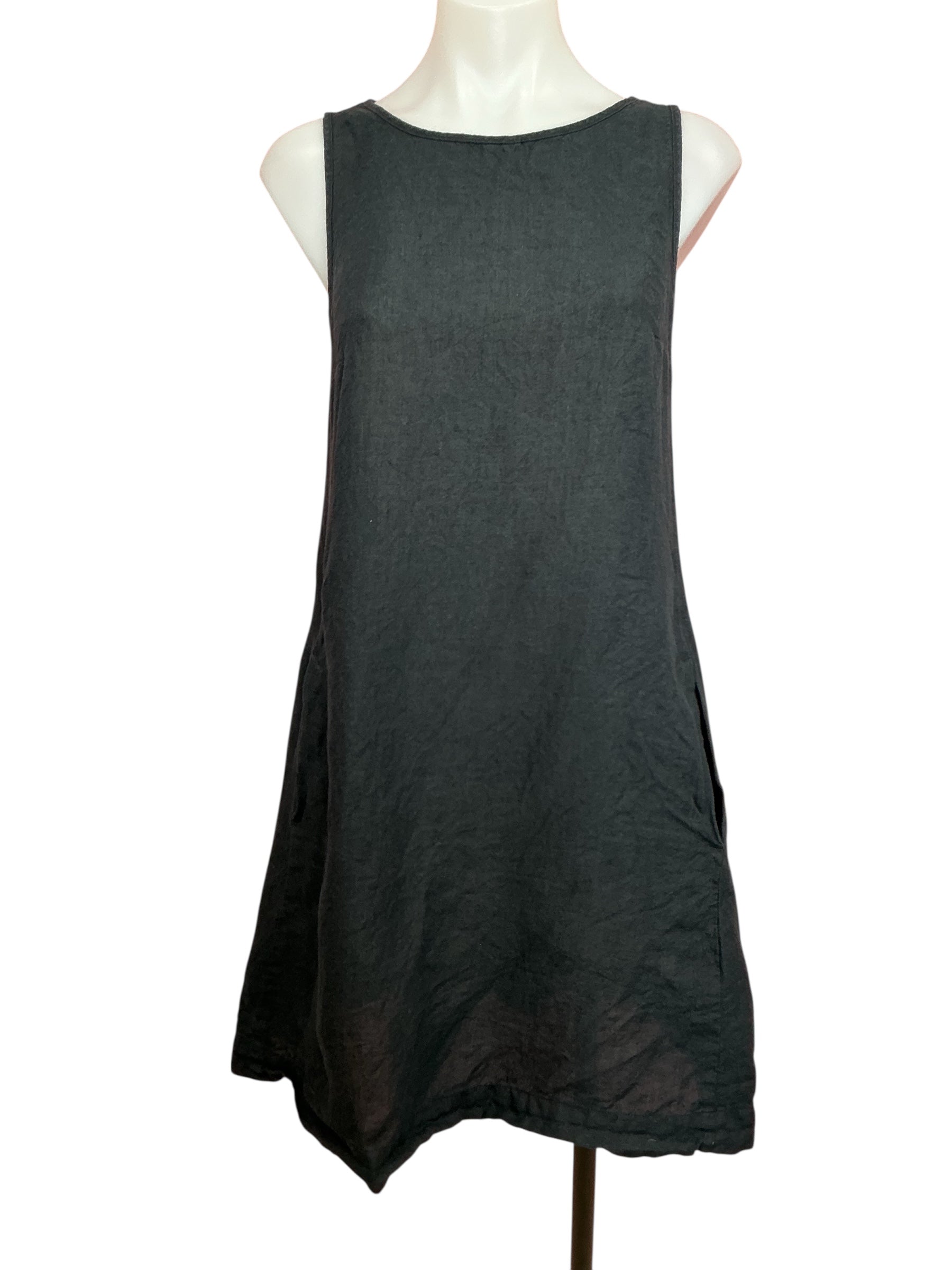 Lilly Pulitzer Edelyn Linen Swing Shift Dress Onyx - Size 0