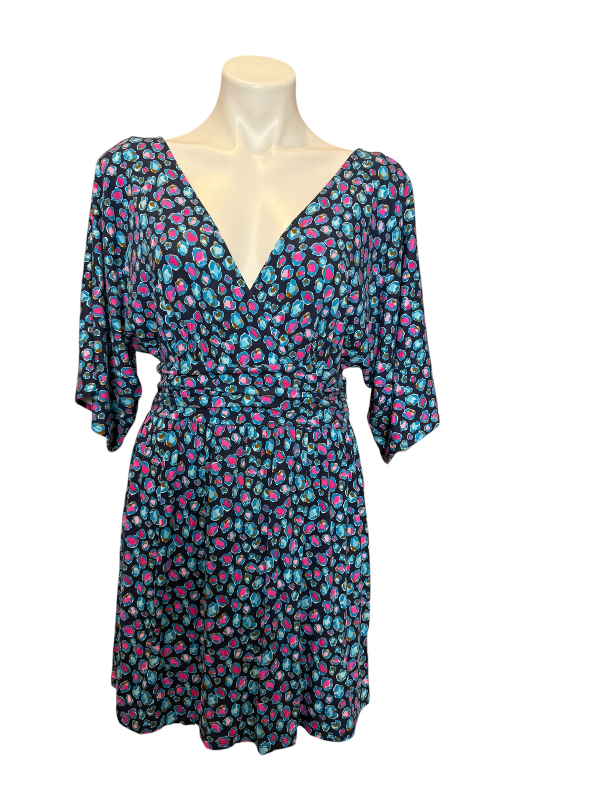 Lilly Pulitzer Parigi Knit Skort Romper Seabreeze Blue Low Tide Navy Spotted in the Wild - Size M