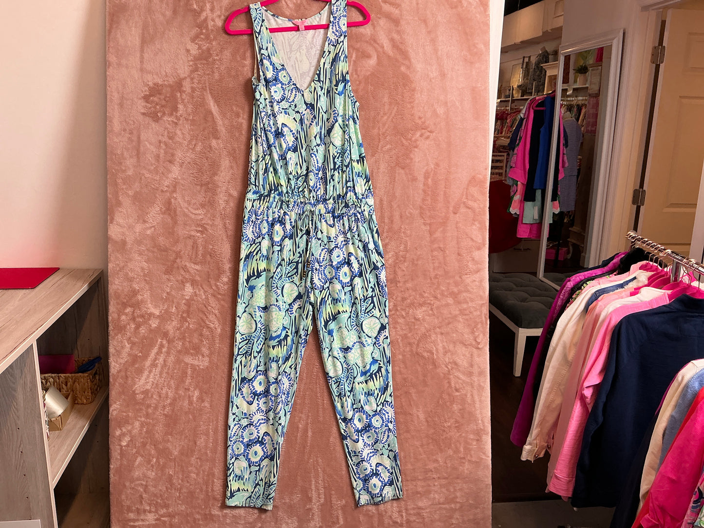 Lilly Pulitzer NWT - Paulina Jumpsuit - Sunset Swim - Size L