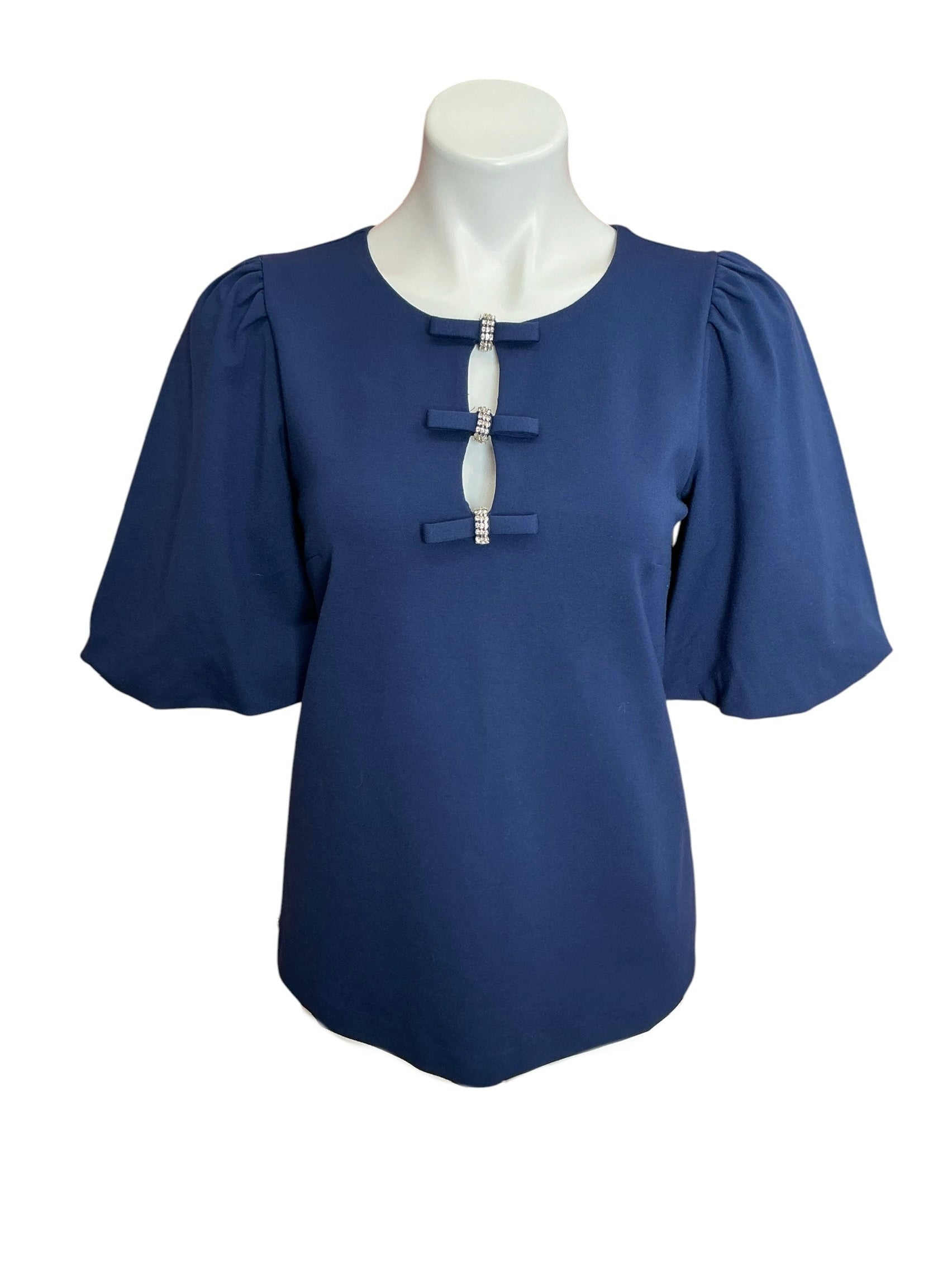 Lilly Pulitzer NWT Ethenia Knit Top Low Tide Navy - Size S