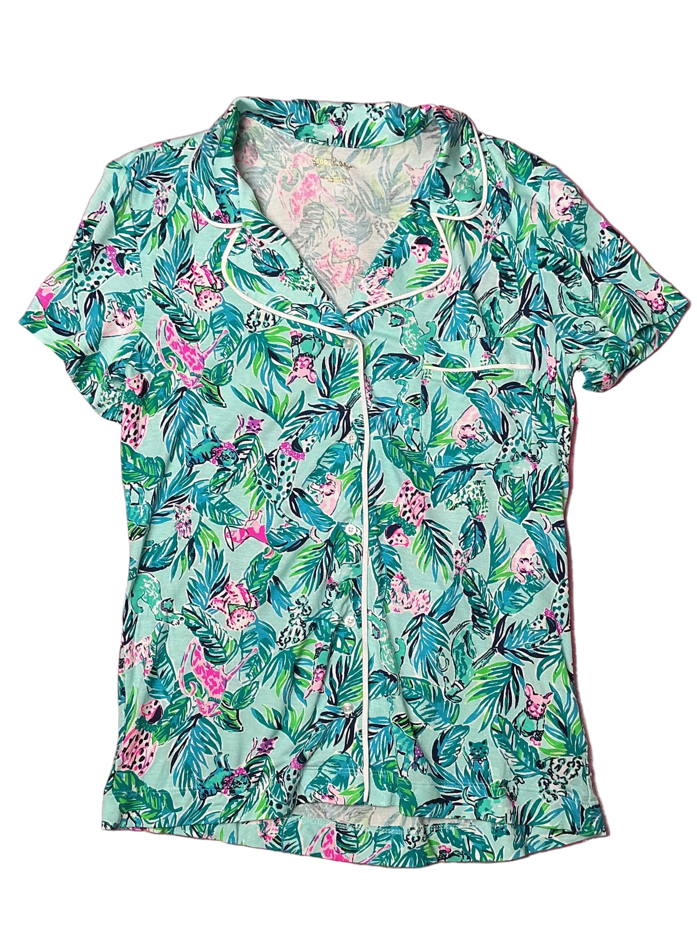 Lilly Pulitzer PJ Top - Size M