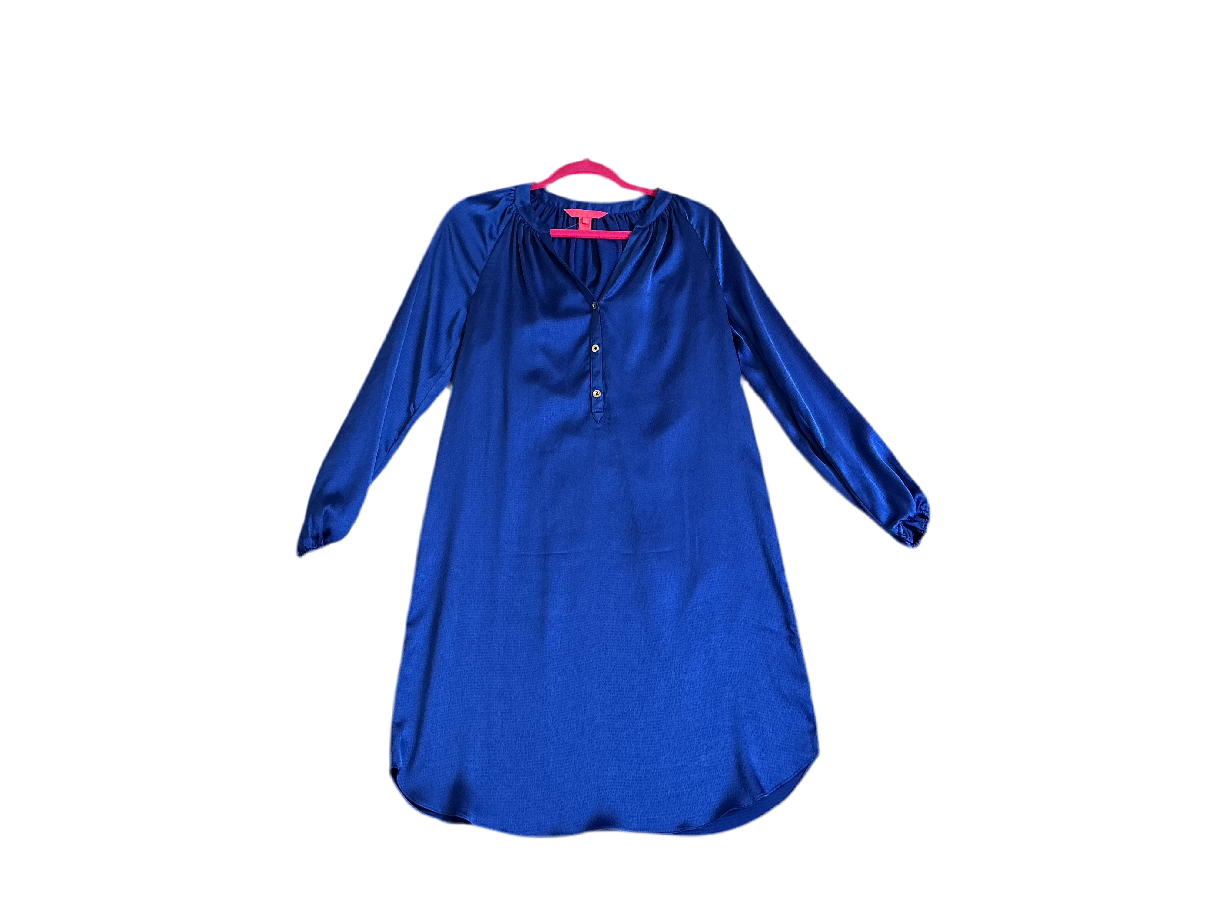 Lilly Pulitzer Alba Blue Long Sleeve Dress - Size XS