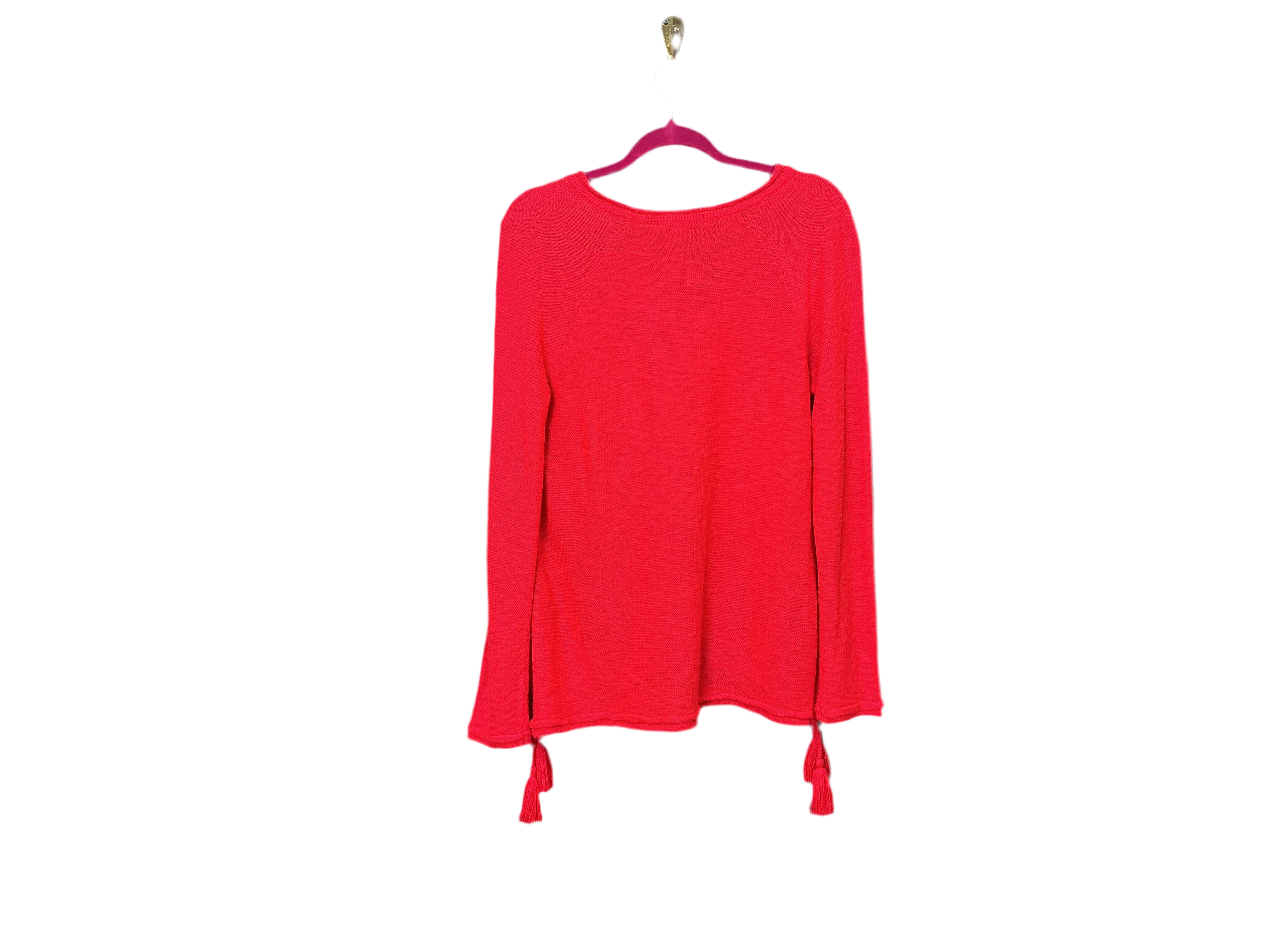 Lilly Pulitzer NWT Jody VNeck Sweater Spicy Coral - Size L
