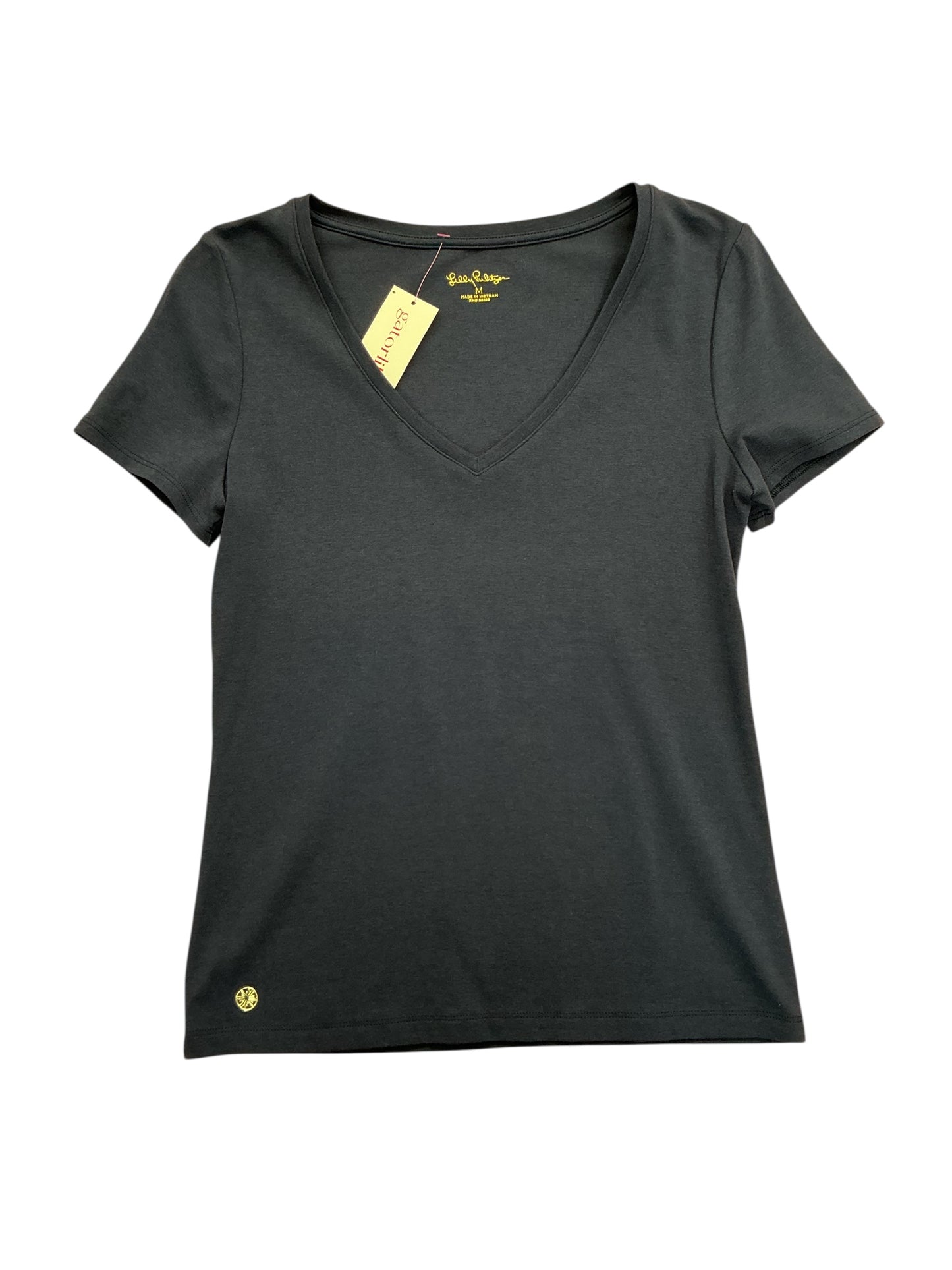 Lilly Pulitzer Meredith Tee Top Noir - Size M