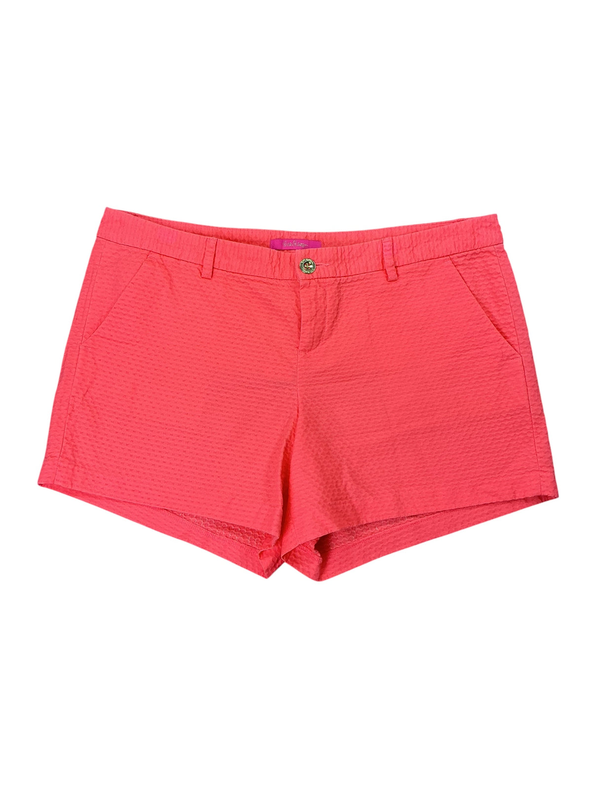 Lilly Pulitzer NWT Callahan Shorts Cayenne Coral - Size 14