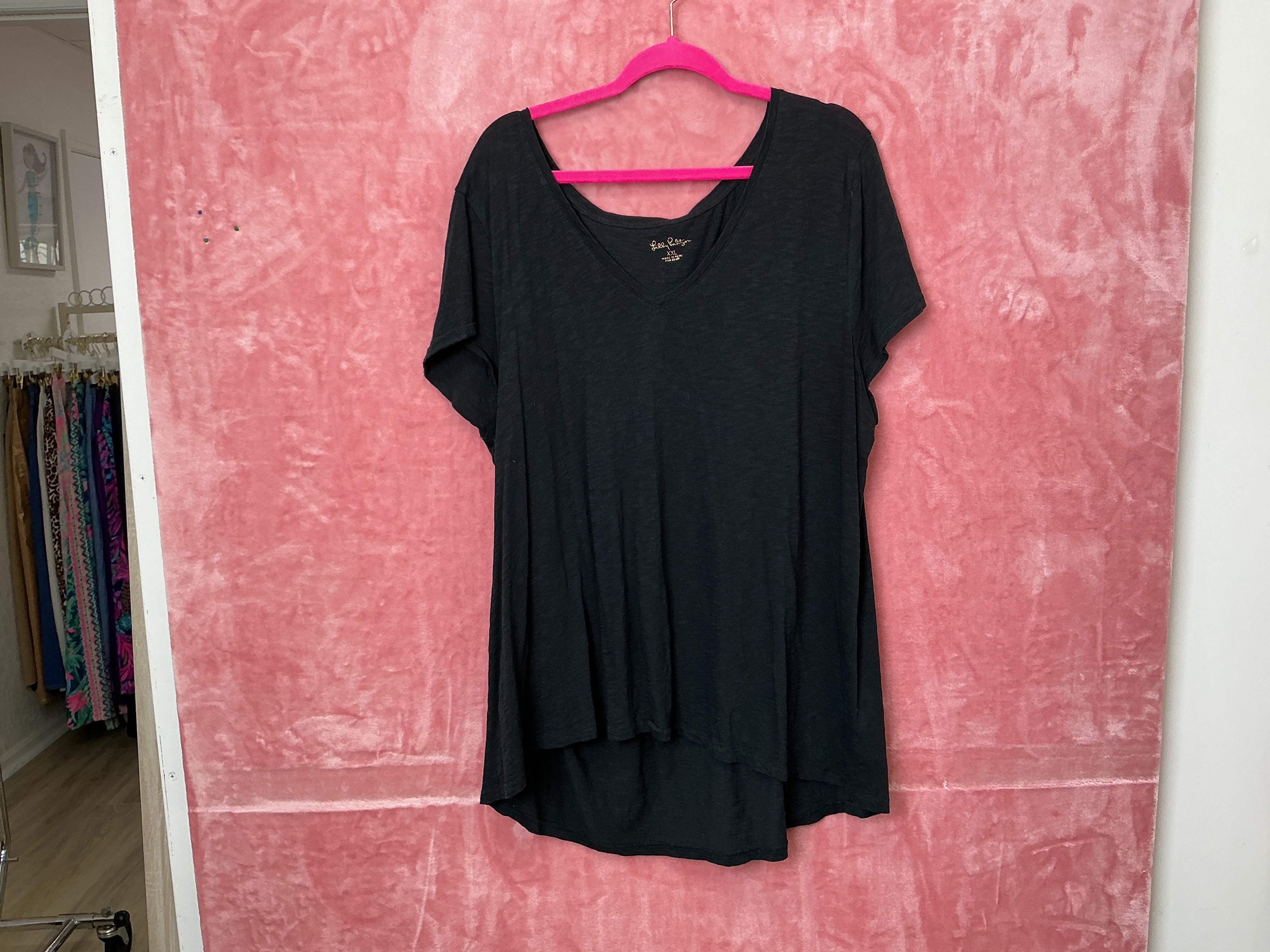 Lilly Pulitzer Short Sleeve Top - Size XXL