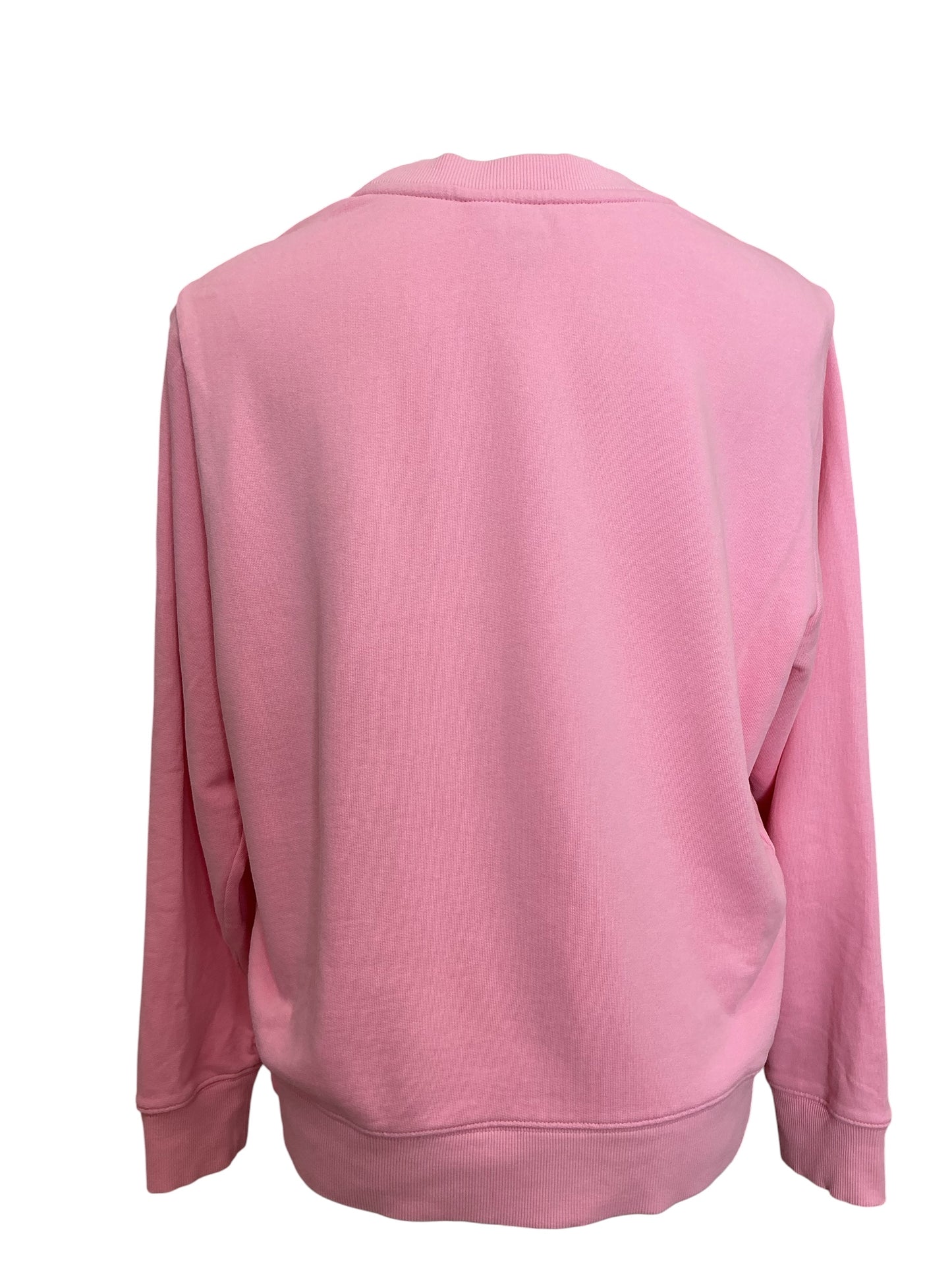 Lilly Pulitzer Ballad Long Sleeve Sweatshirt Conch Shell Pink Hearts Embellishment - Size S