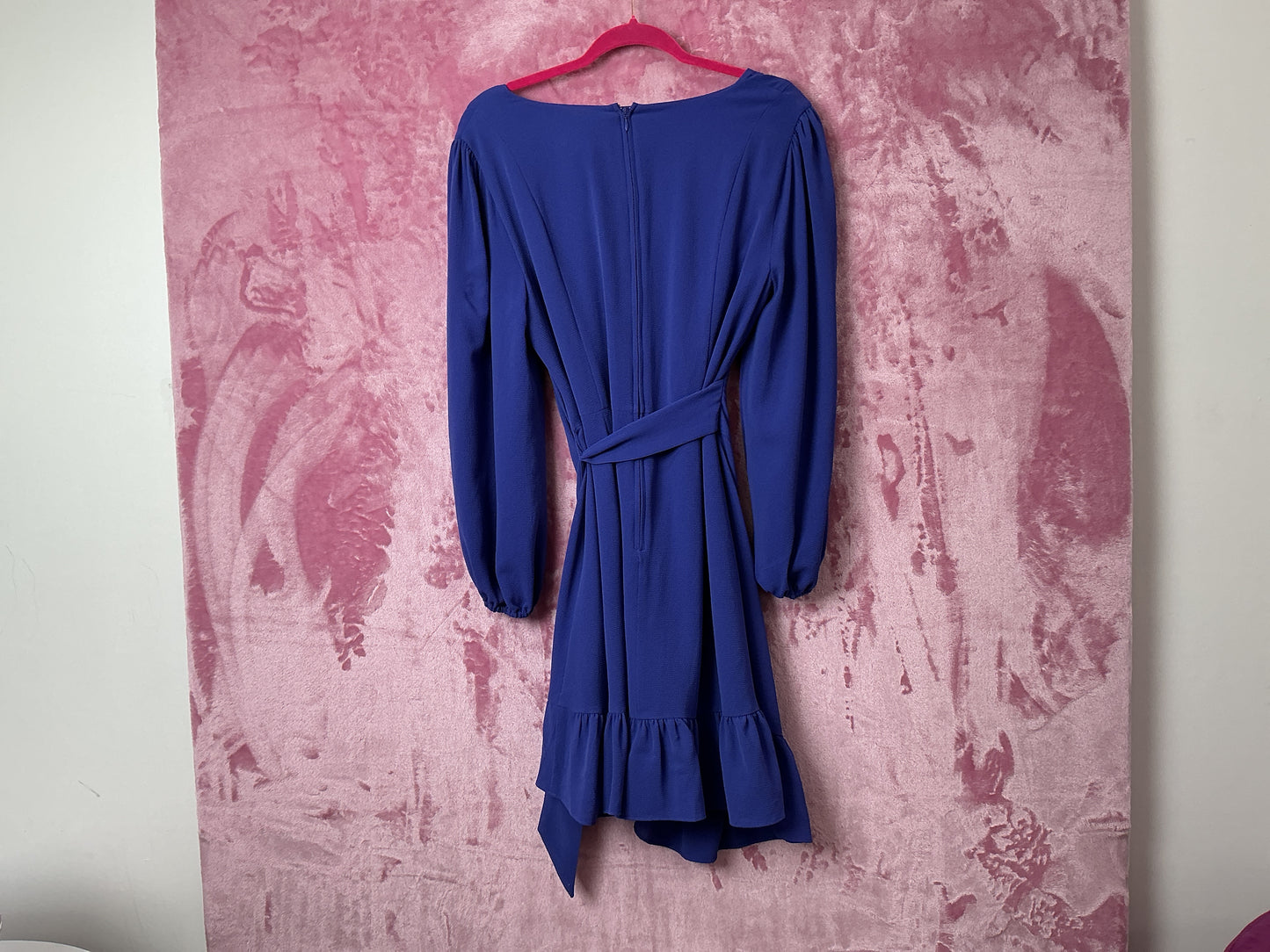 Lilly Pulitzer Laren Stretch Wrap Dress - Galaxy Blue - Size 14