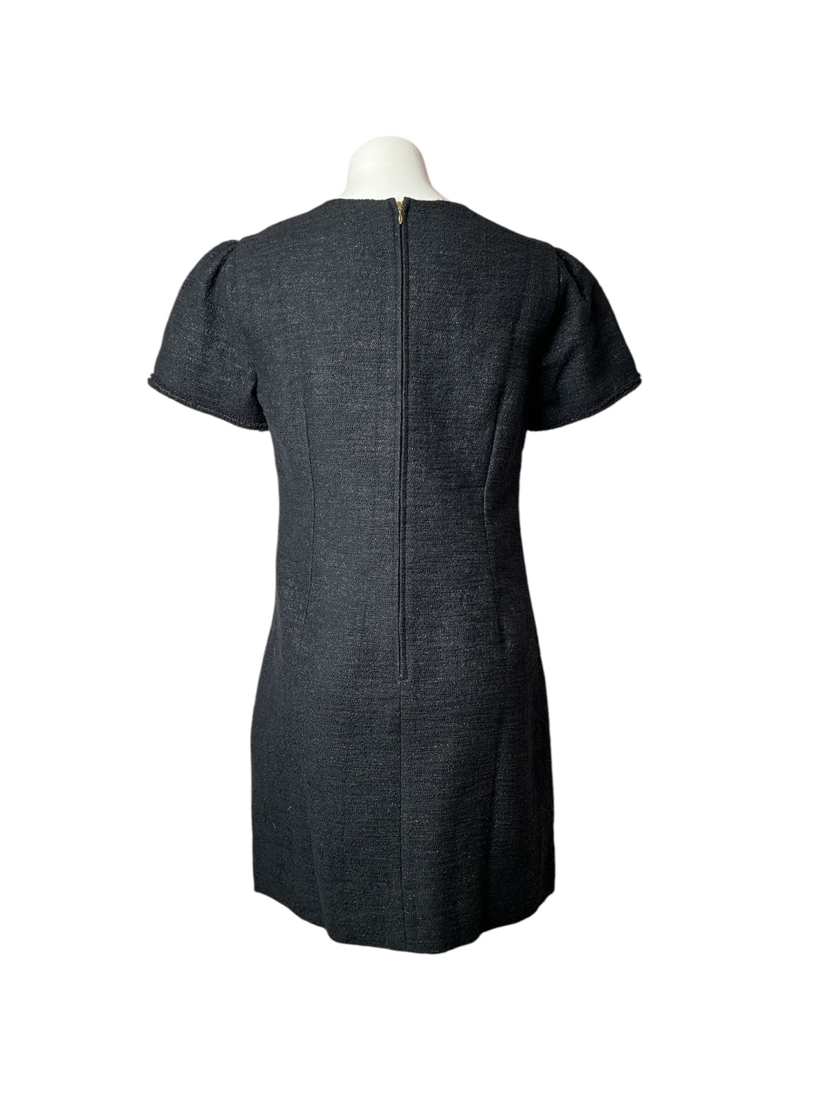 Lilly Pulitzer NWT Kesia Short Sleeve Dress Black Resort Boucle - Size 6