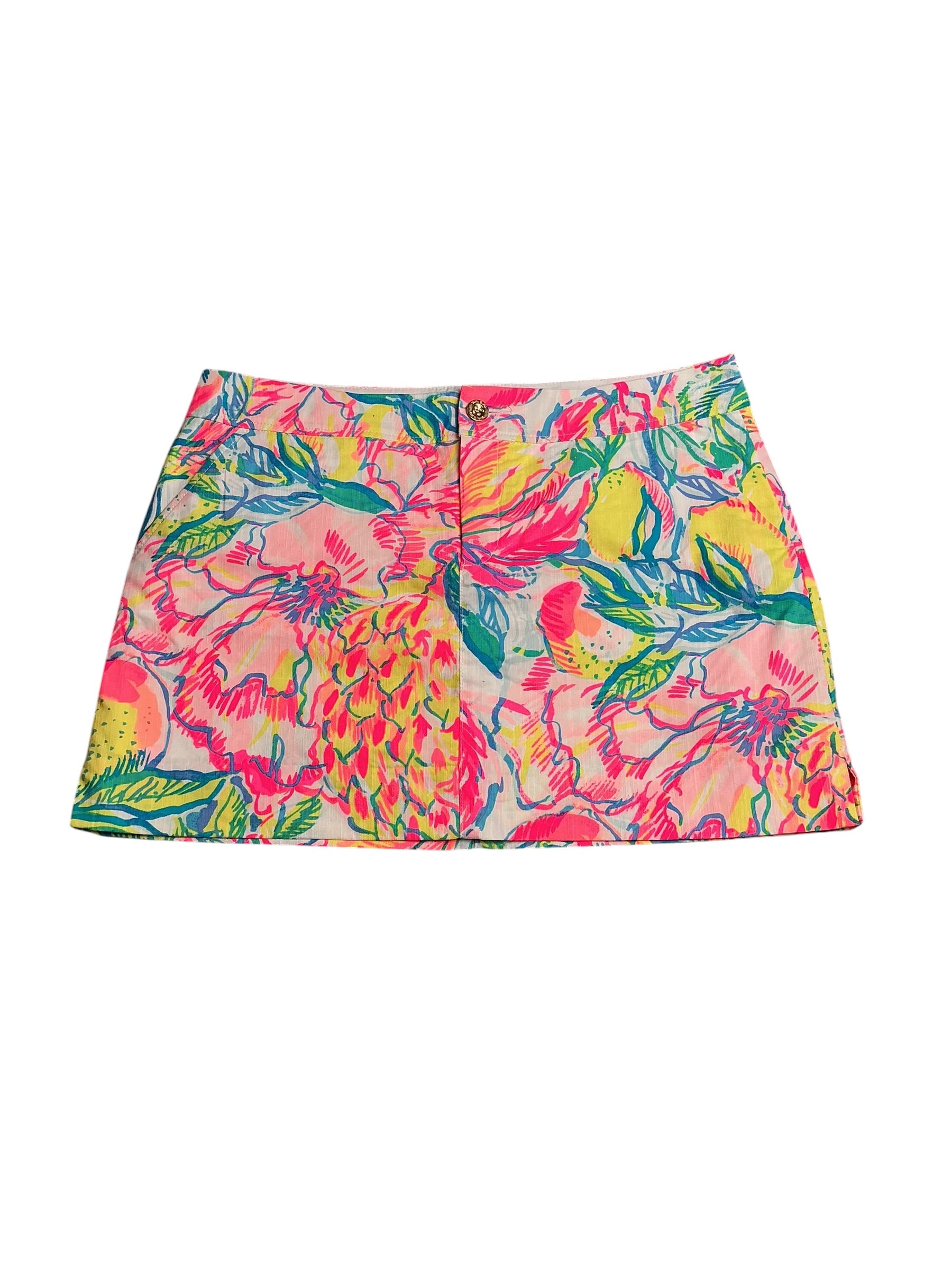 Lilly Pulitzer- Nicki Skort Multi Fiesta Bamba Size 14