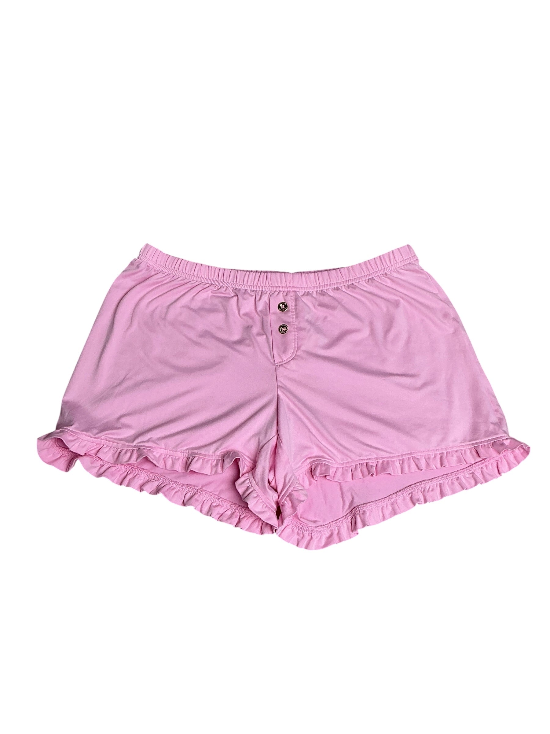 Lilly Pulitzer- Augustine Pajama Short Conch Shell Pink Size S