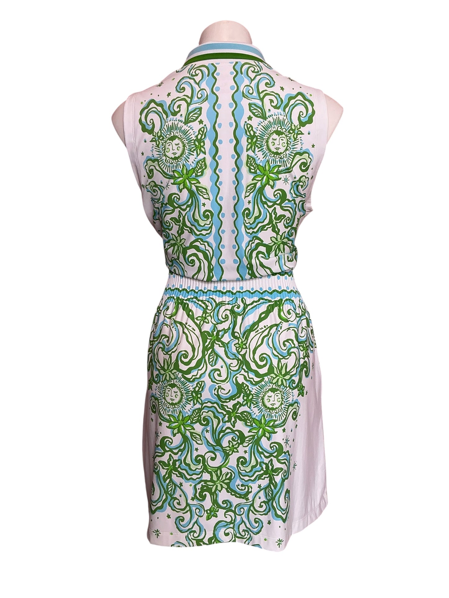 Lilly Pulitzer  Luxletic Love Active Sleeveless Dress Sol Mates Engineered - Size XL