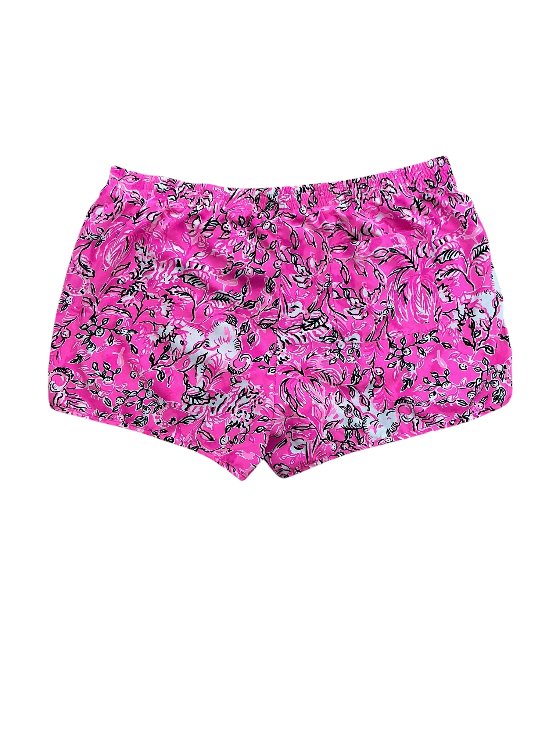 Lilly Pulitzer Ocean Trail Shorts Purposefully Pink - Size XL