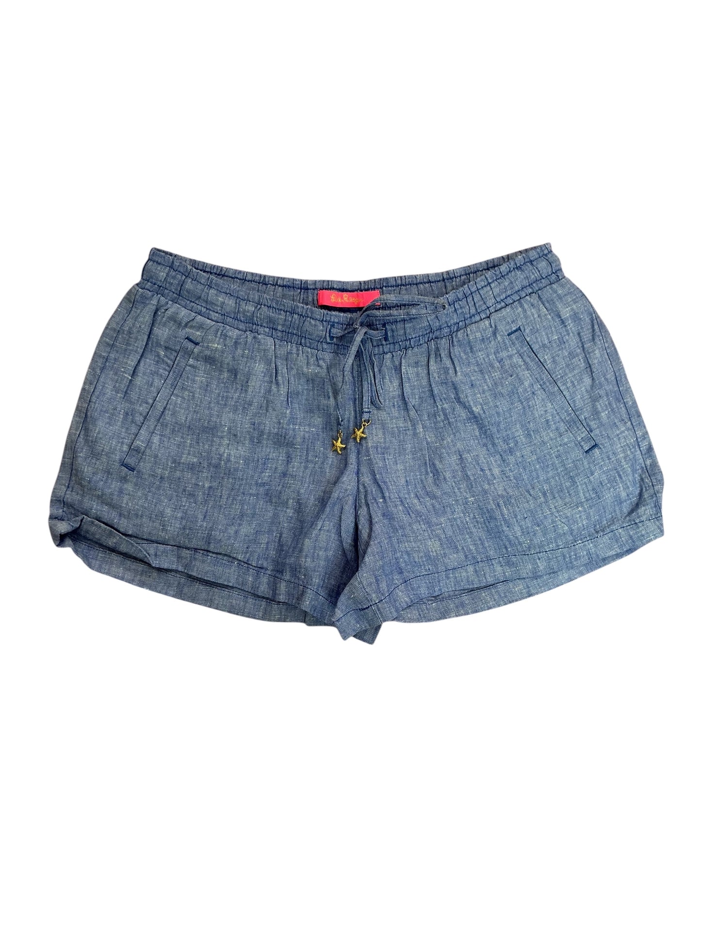 Lilly Pulitzer NWT Baybreeze Shorts Beckon Blue - Size M