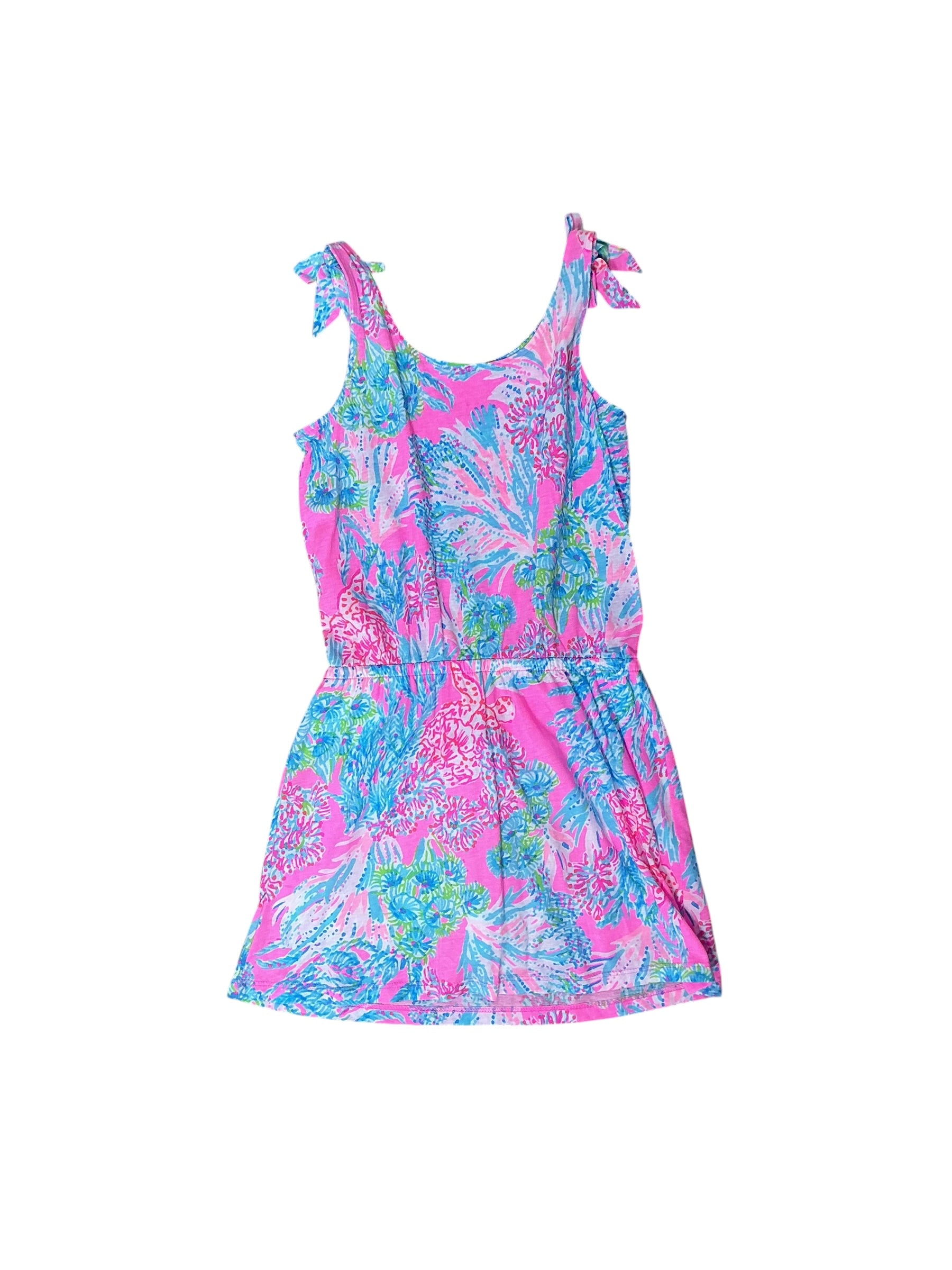 Lilly Pulitzer Kids Girls Romper Seaing Things - Size M 6-7