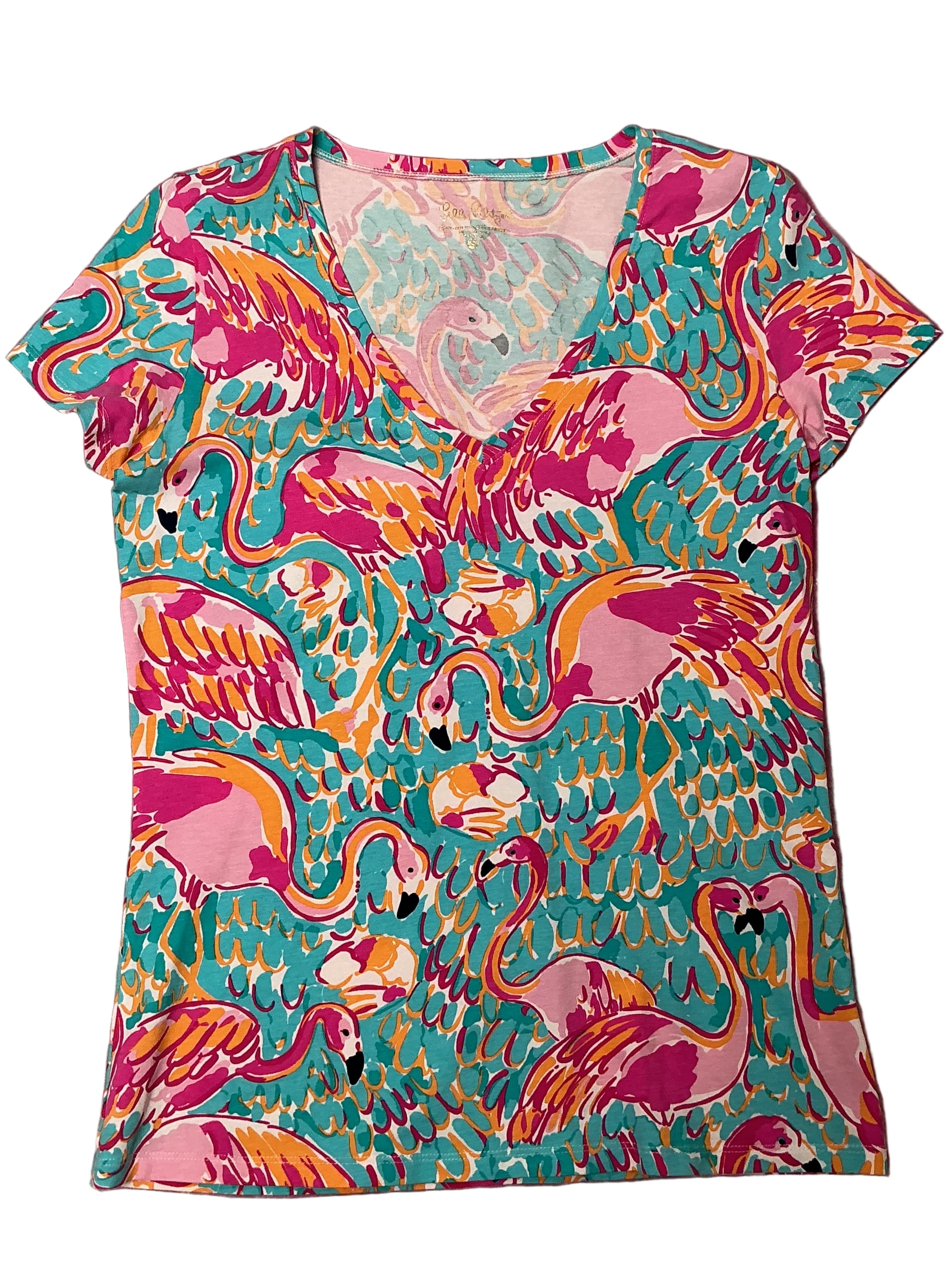 Lilly Pulitzer Short Sleeve Shirt - Size S