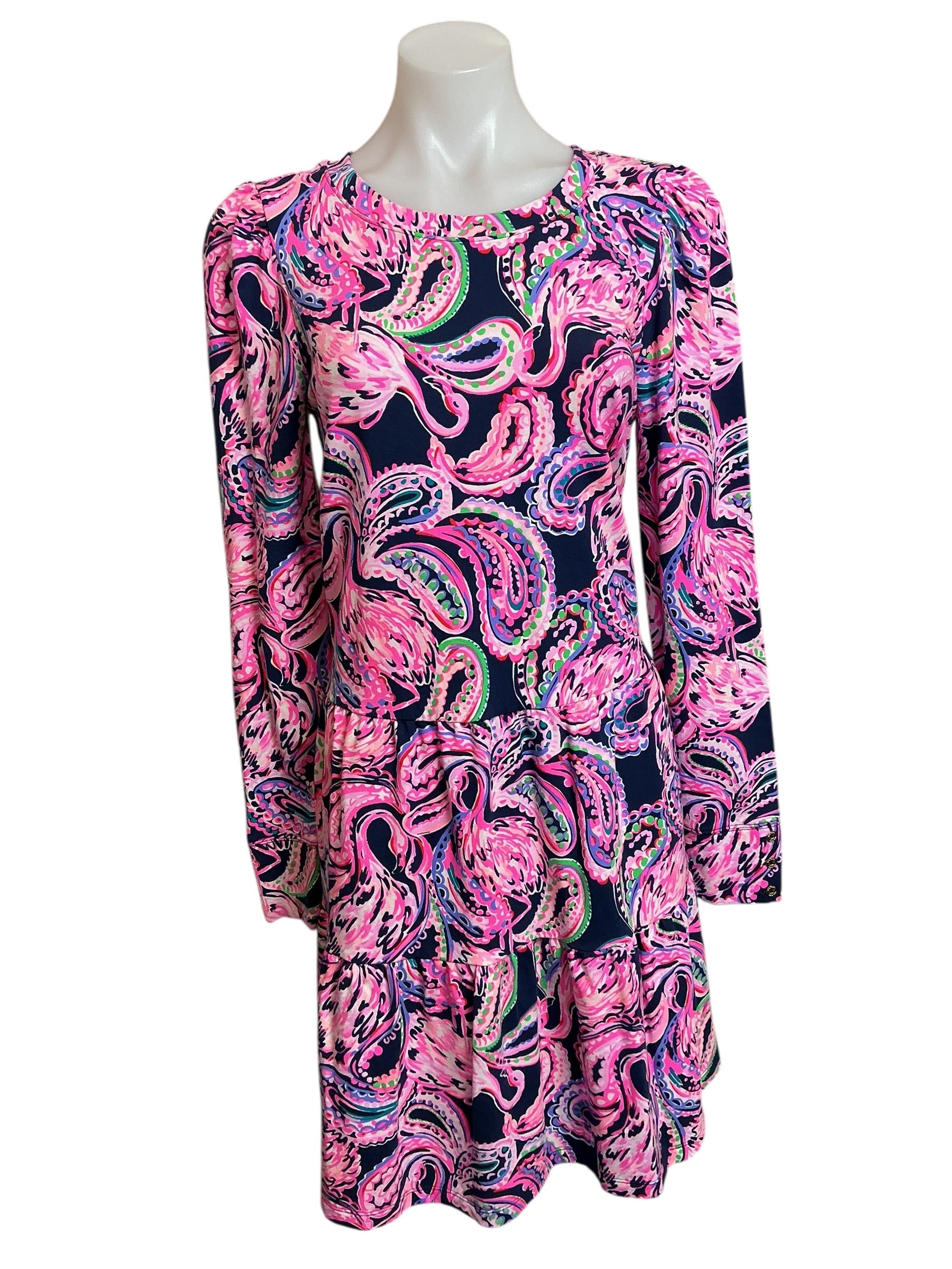 Lilly Pulitzer Arlette Dress Flock to the Top - Size M