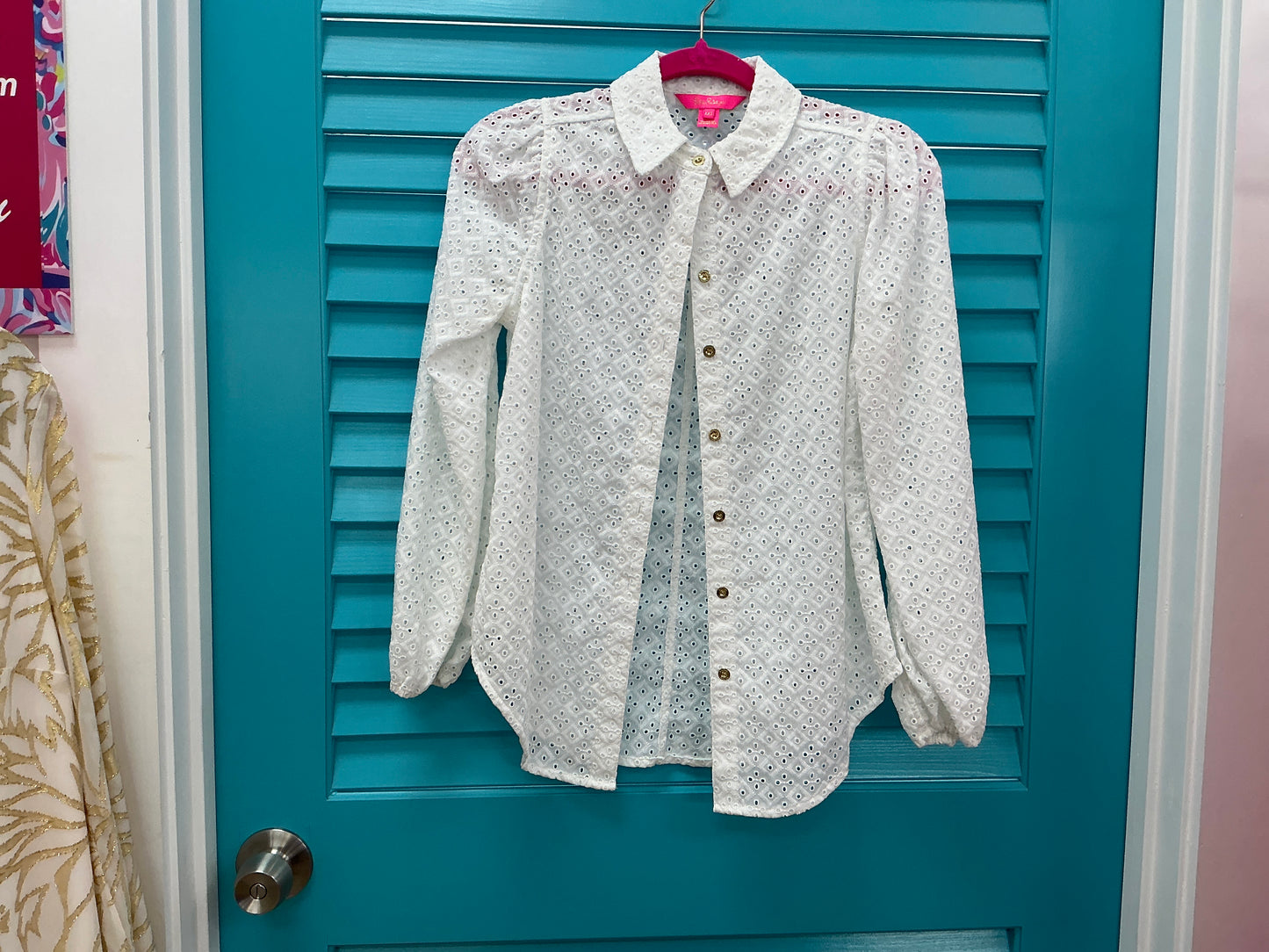 Lilly Pulitzer Long Sleeve Top - Size XXS