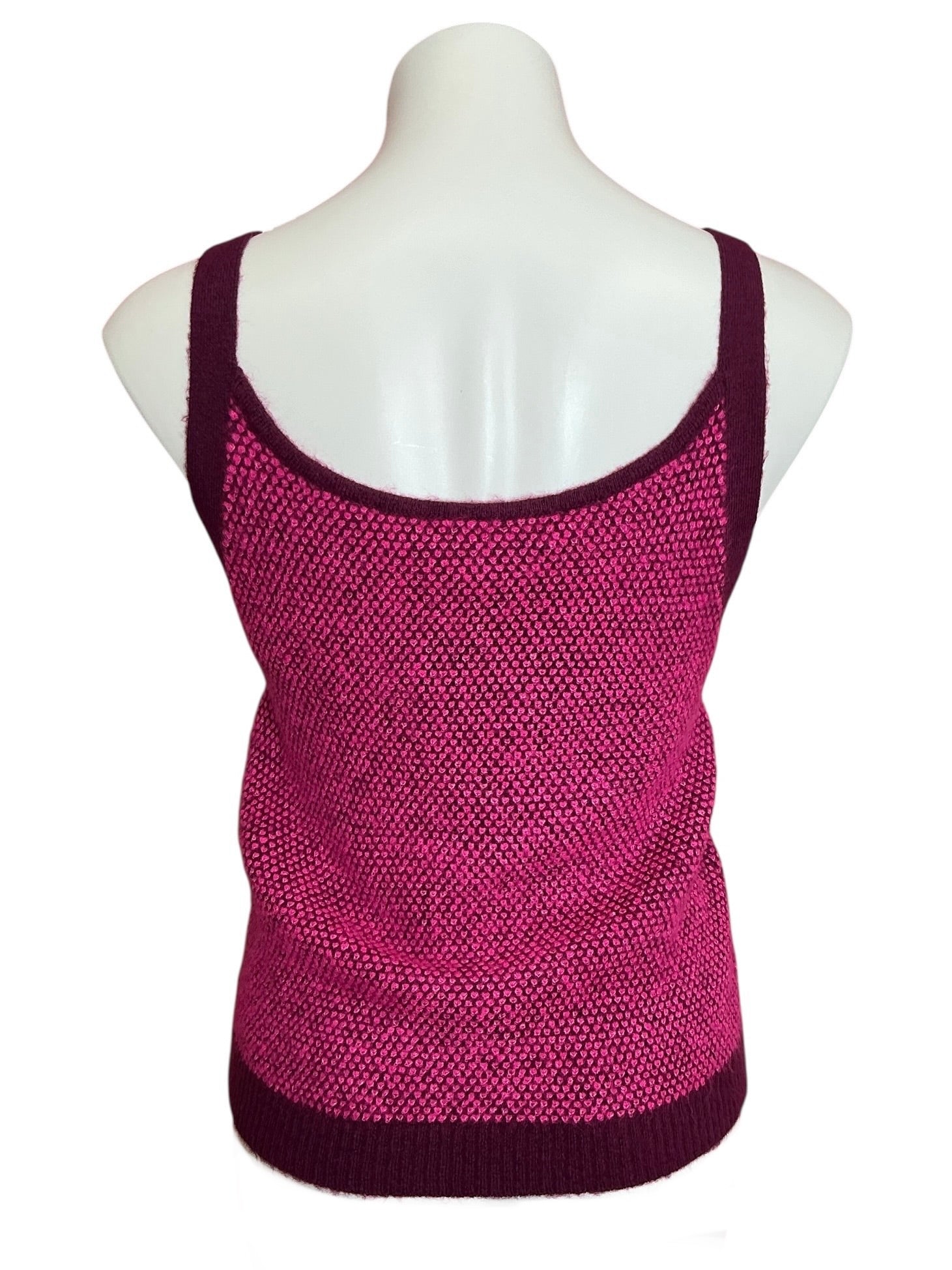 Lilly Pulitzer Cormac Sweater Tank Elderflower Blossom Safari Tweed - Size XL